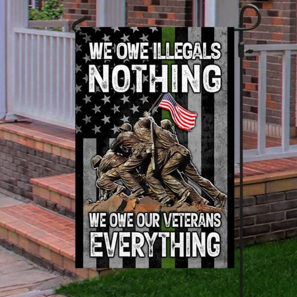 Veteran. The Green Line Flag PVC260516