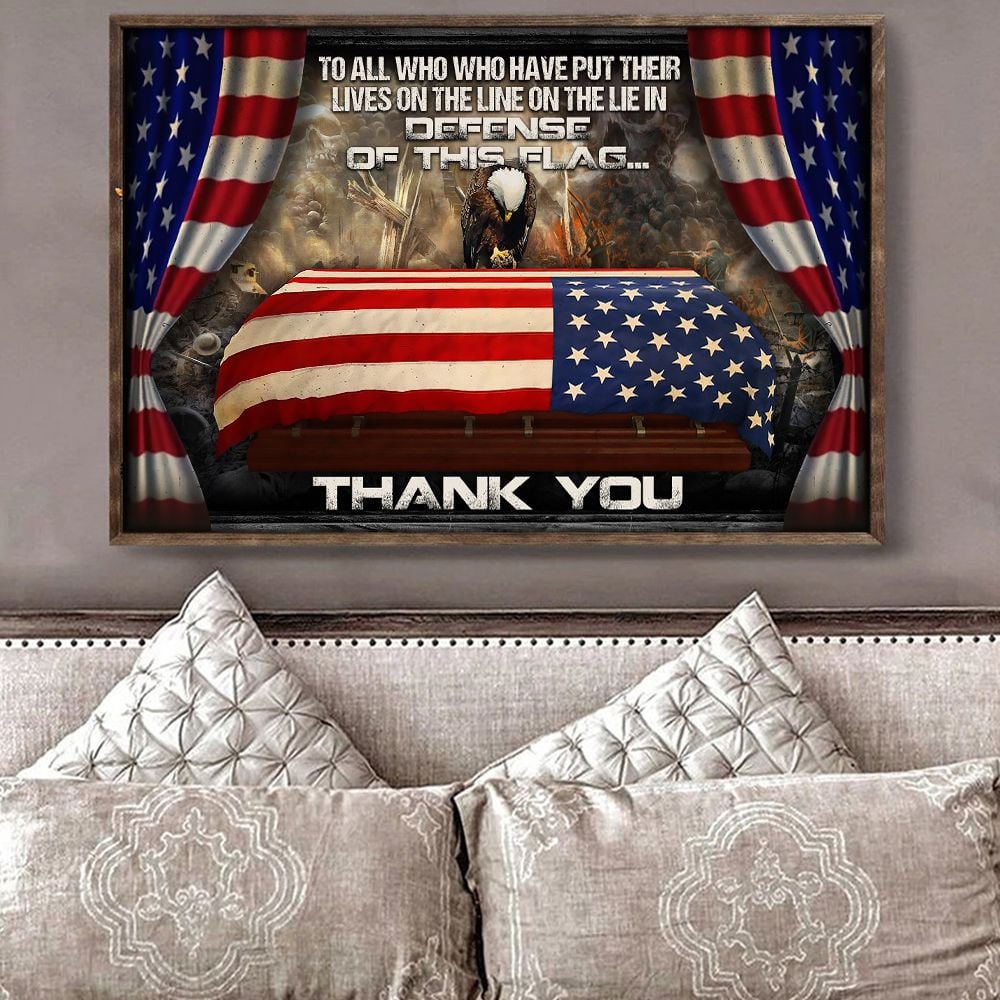 Unique Thank You Veteran Canvas TVN131005