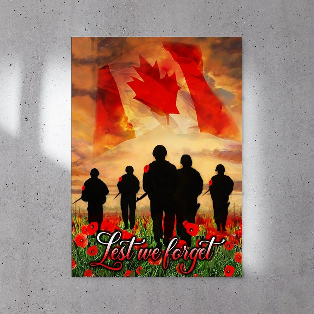 Lest We Forget Canvas TVN191002