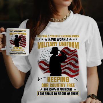 Unique Proud To Be U.S Women Veterans TVN181005