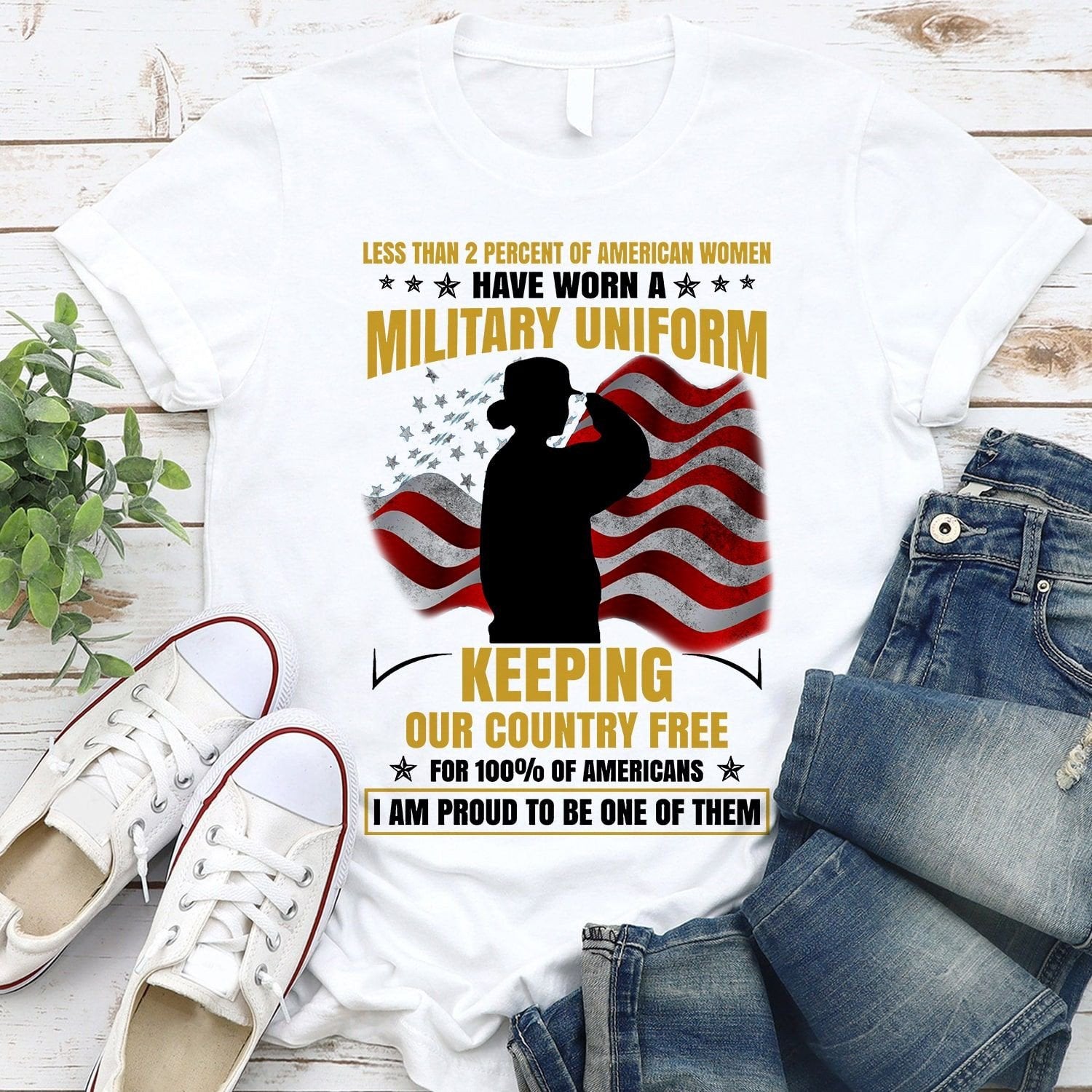 Unique Proud To Be U.S Women Veterans TVN181005