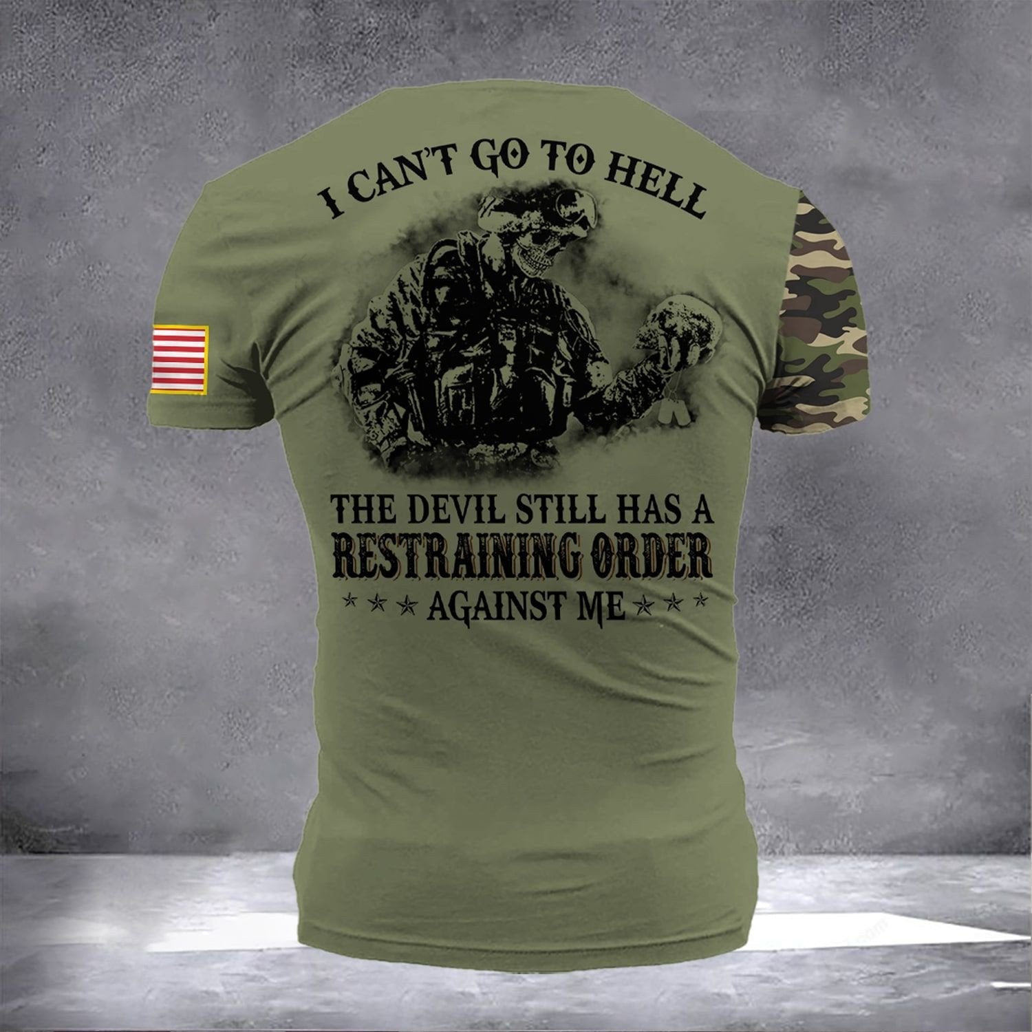 Personalized Name Veteran Punisher T-Shirt PVC040902