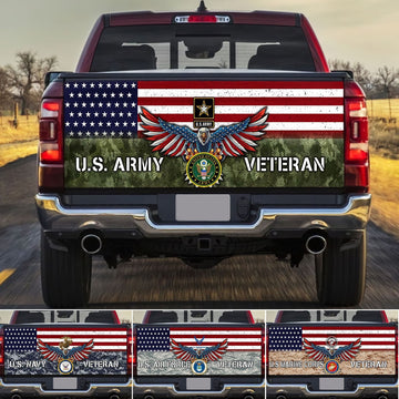 Multi-service Veteran Truck Wrap Collection TVN271003