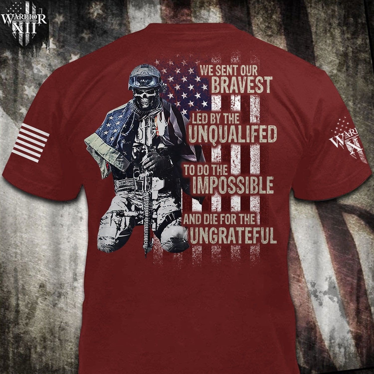 Multicolor My Time Is Not Over Veteran Best Choice T-shirt PVC040901