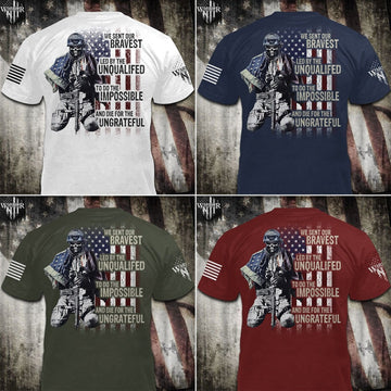 Multicolor My Time Is Not Over Veteran Best Choice T-shirt PVC040901