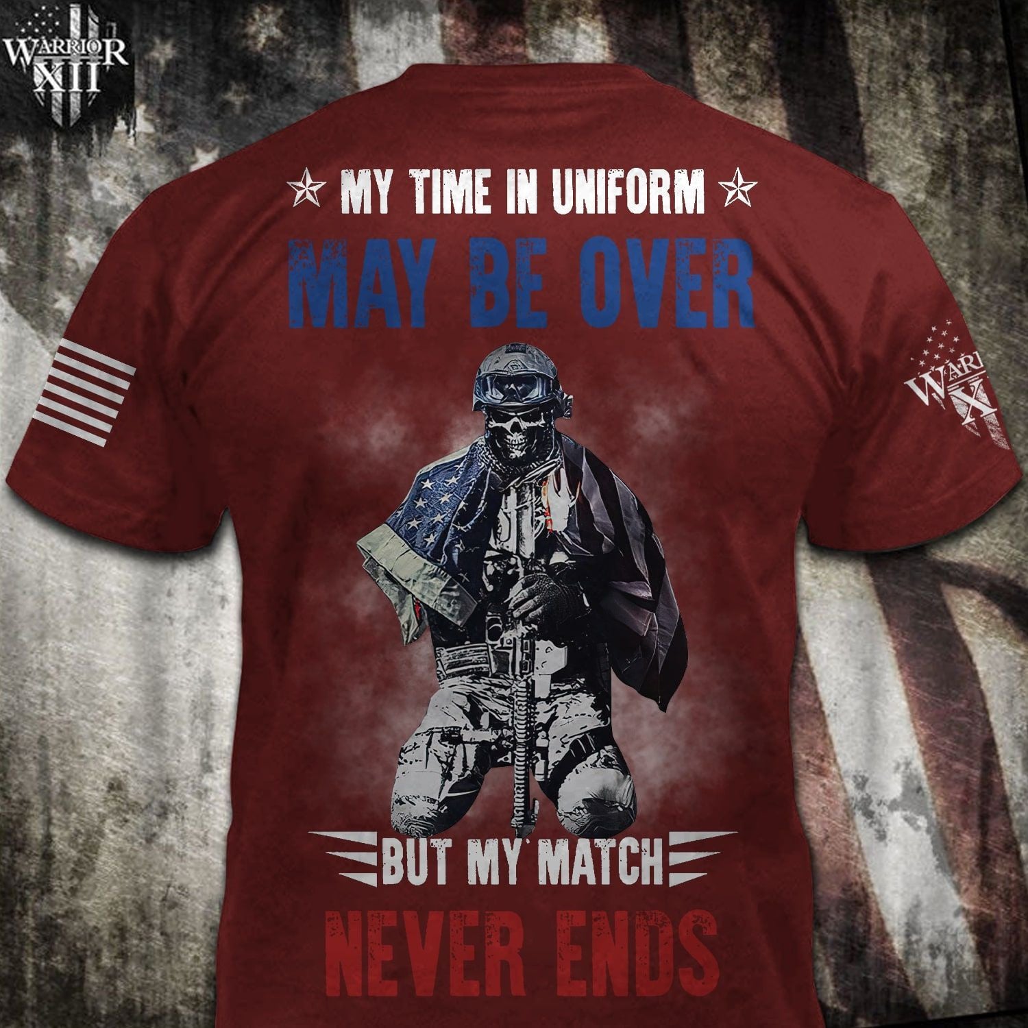 Unique Premium Veteran T-shirt PVC030902
