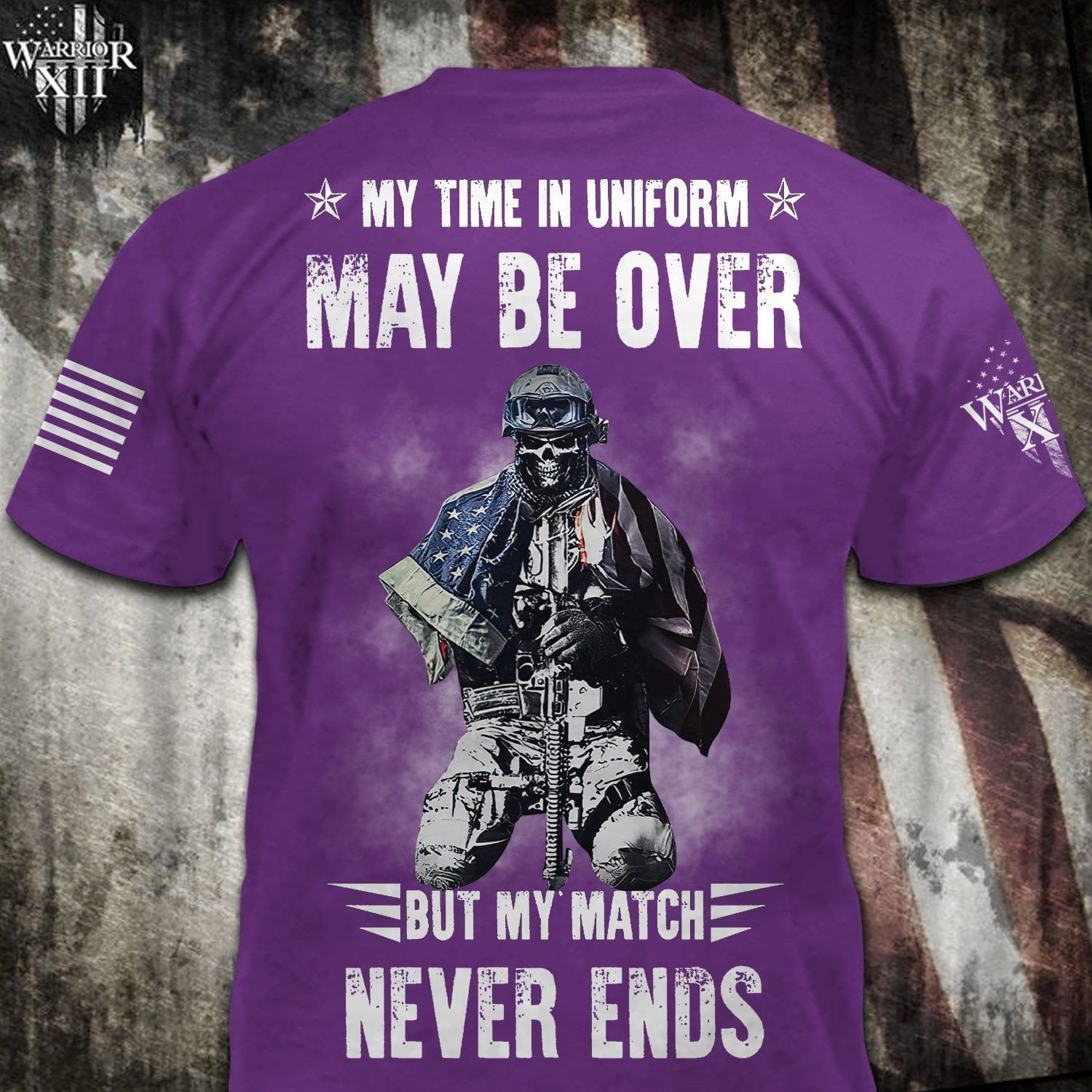Unique Premium Veteran T-shirt PVC030902