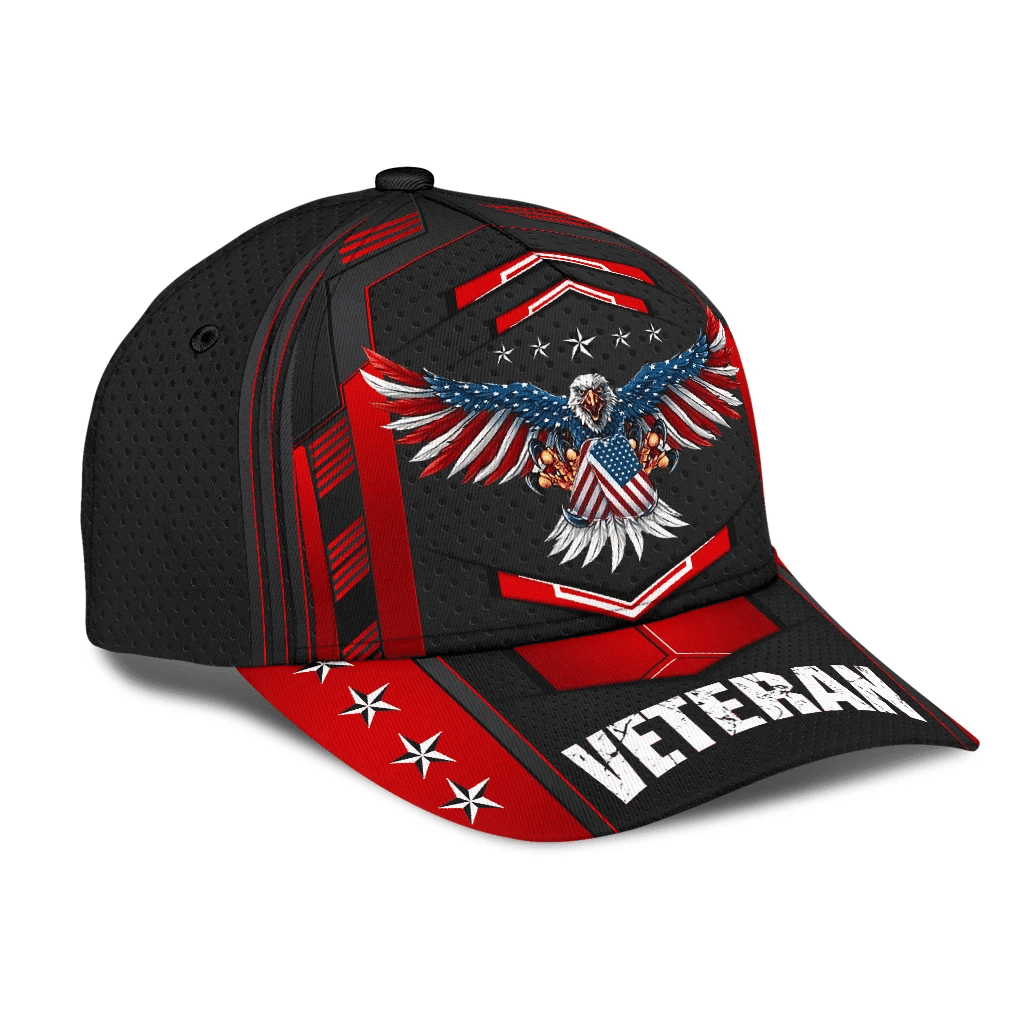 Veteran Eagle Classic Cap 3D