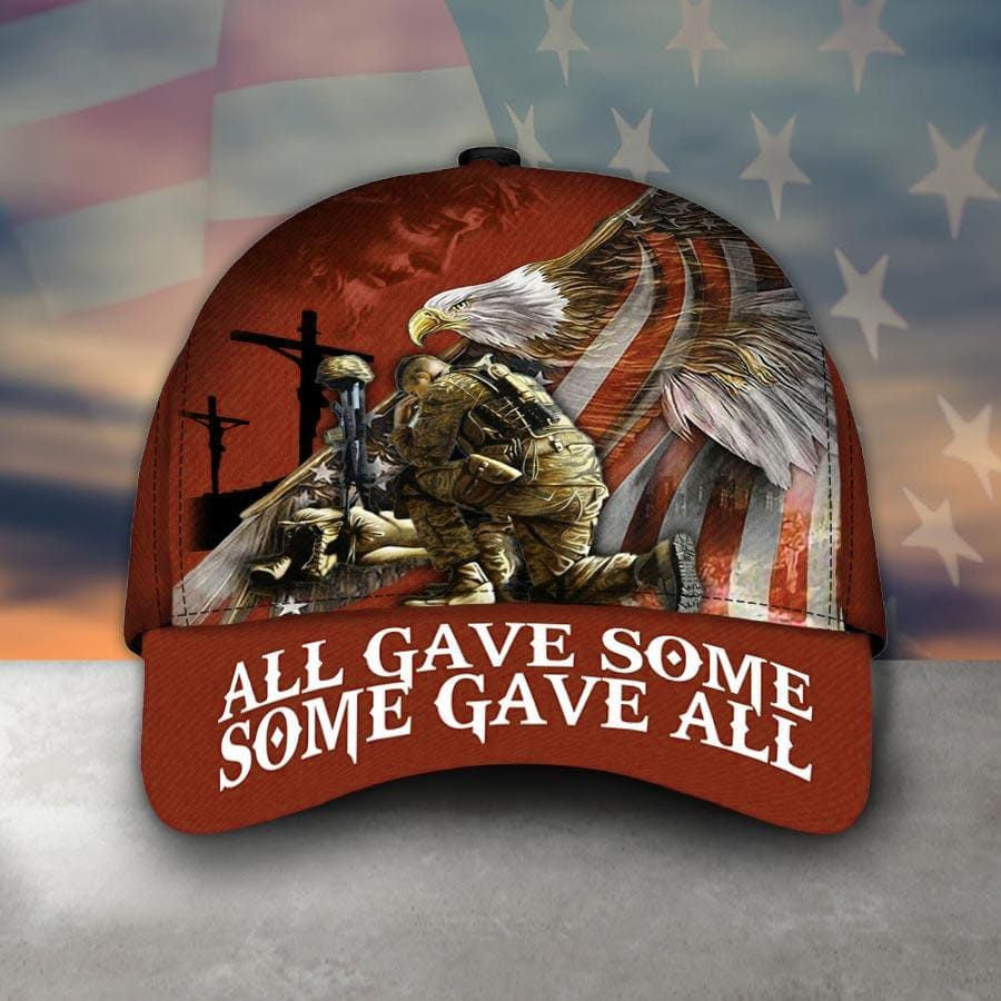 Veteran Classic Jesus Eagle Cap 3D