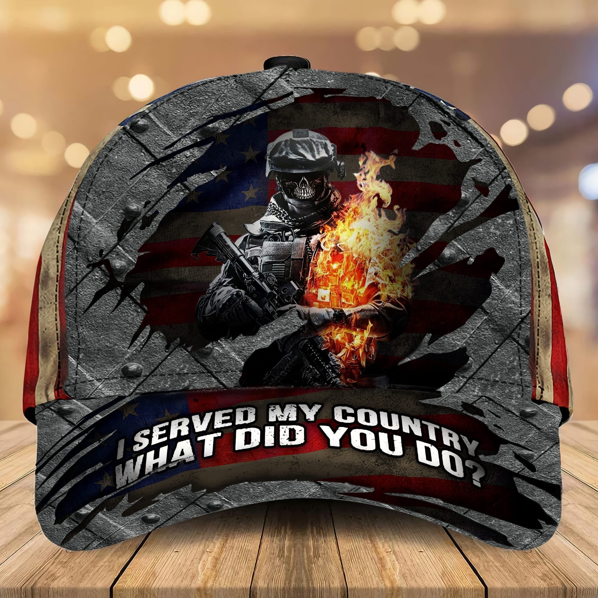 Unique What Did You Do Veteran Cap TVN041107