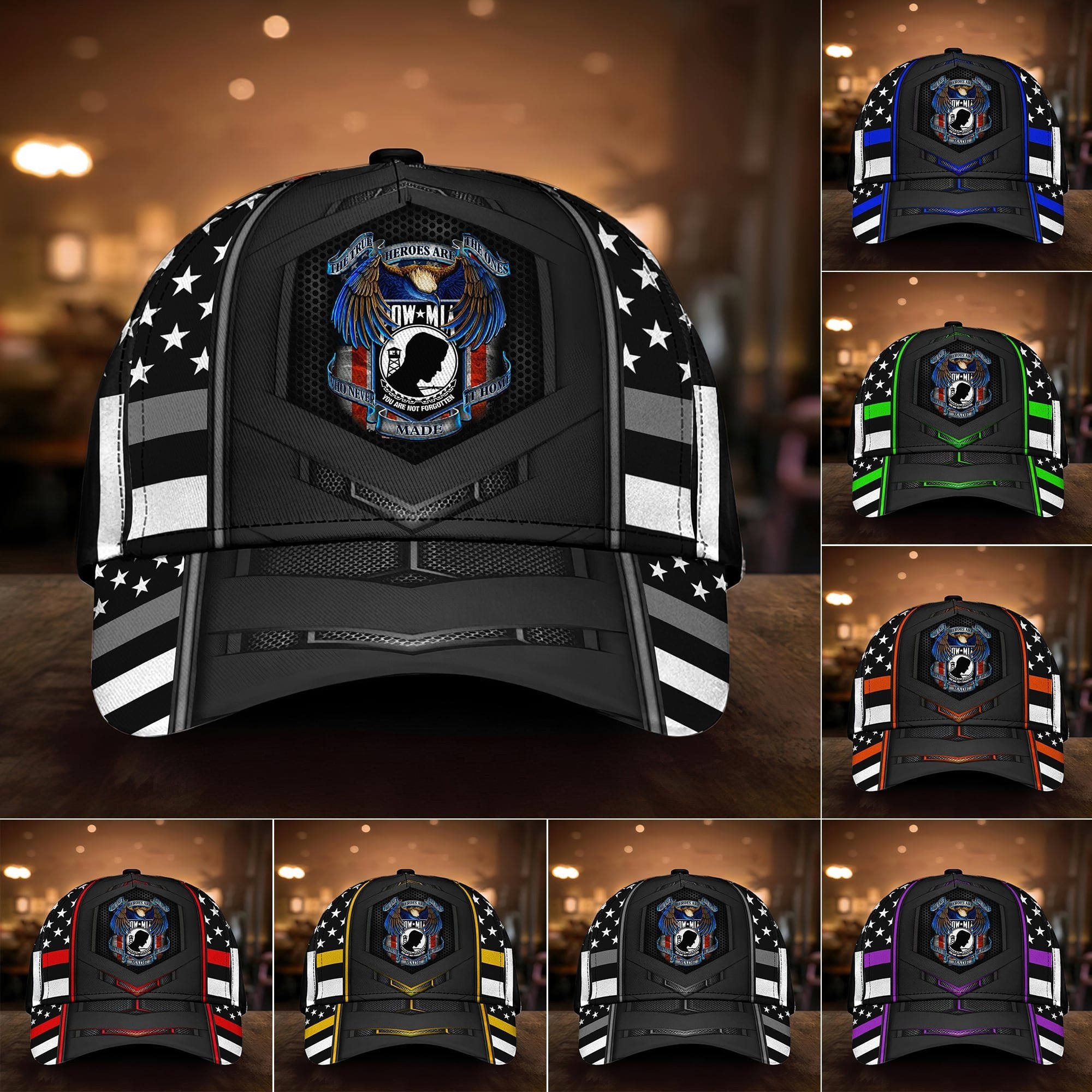 Unique Pow Mia Vietnam War Veteran Cap NVT091105