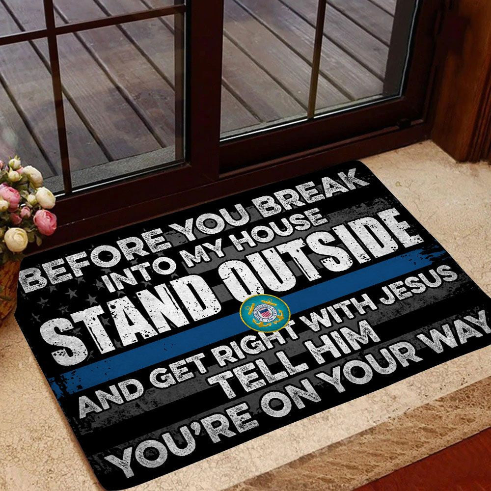 Premium Unique U.S Coast Guard Door Mat Ultra Soft NDT120704XX