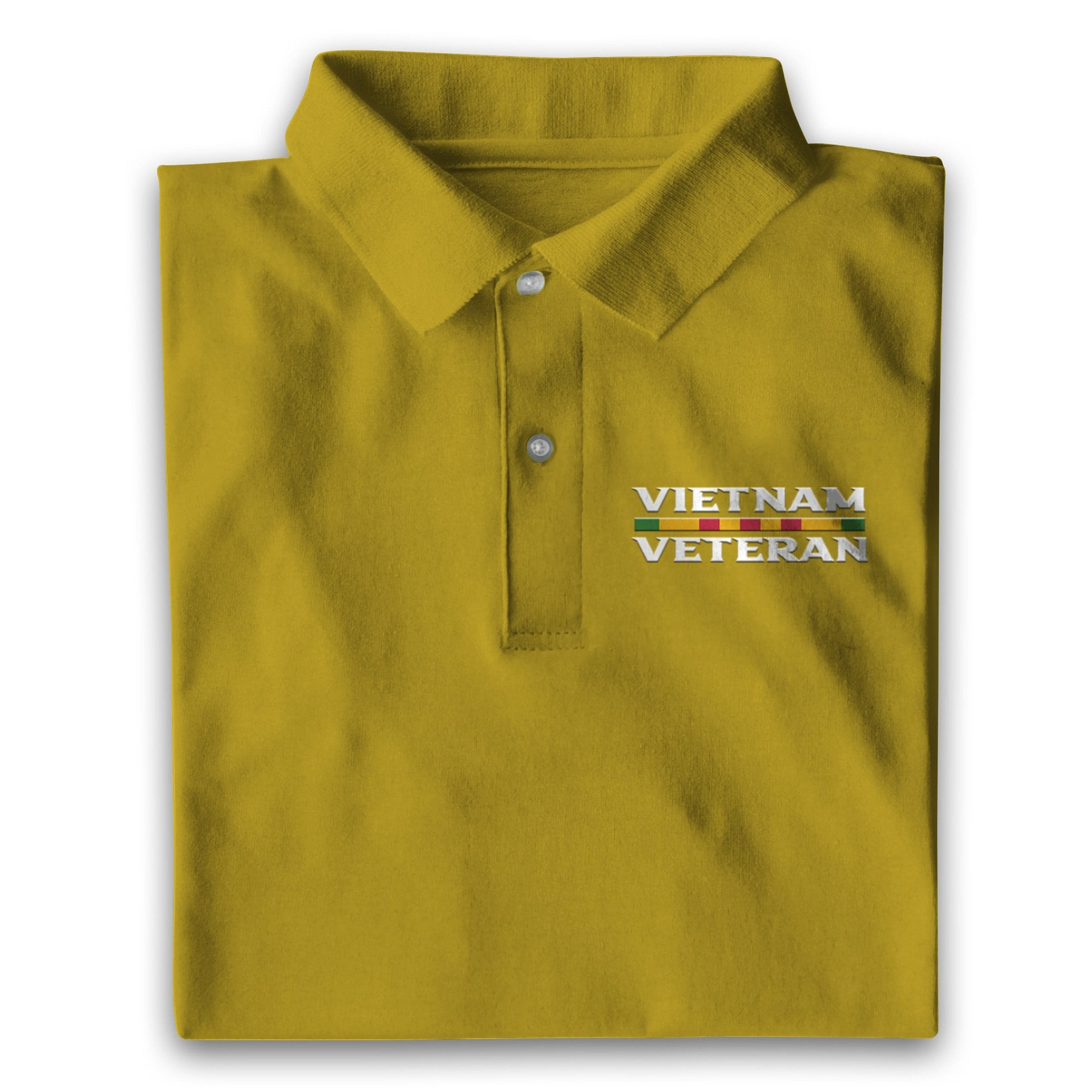 Multicolor Unique Vietnam Veteran Polo Shirt TVN170101