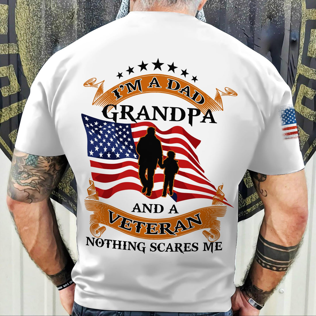 Unique U.S. Veteran T-Shirt PVC170202