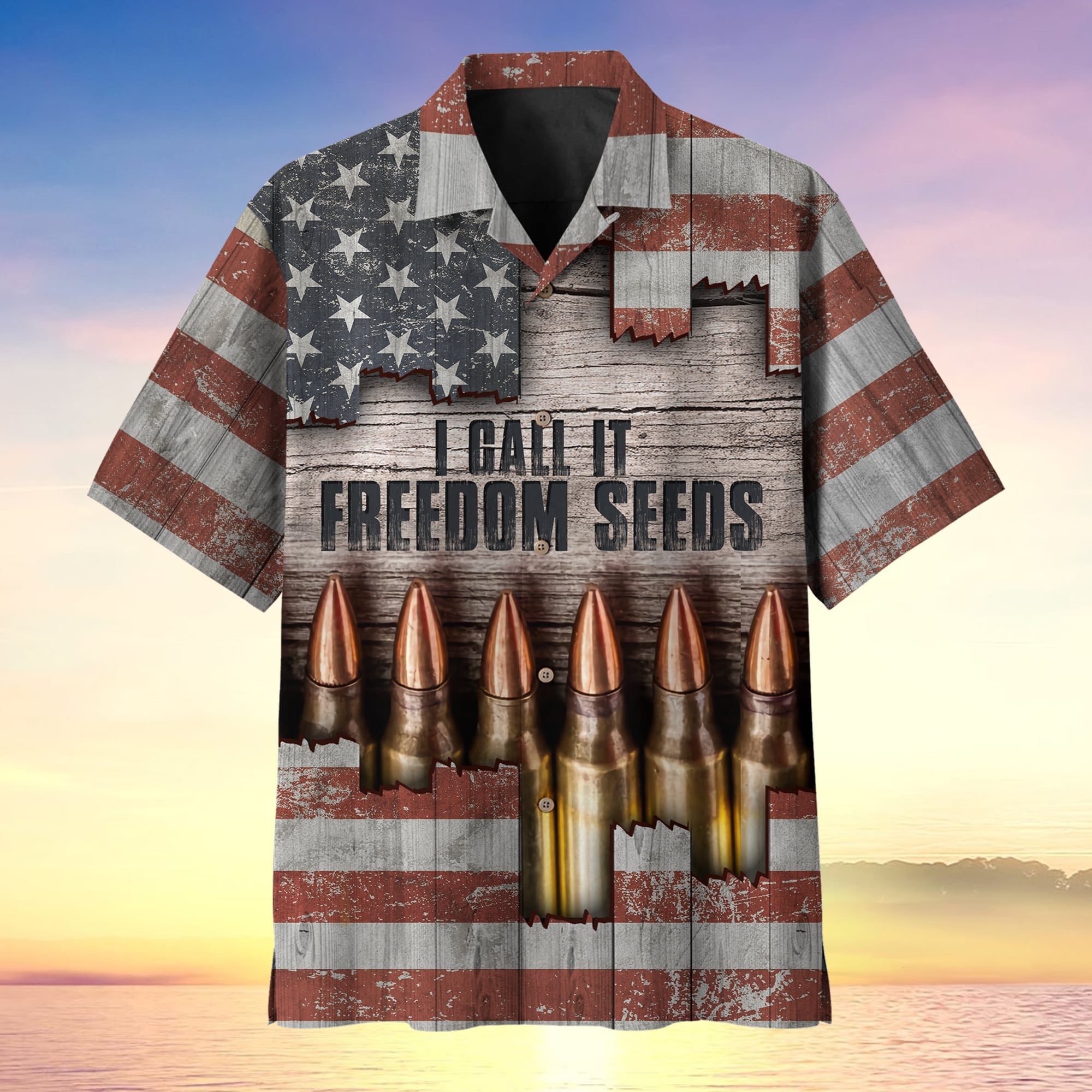 I Call It Freedom Seeds Veteran Independence Day Patriot All Over Printed MH010601