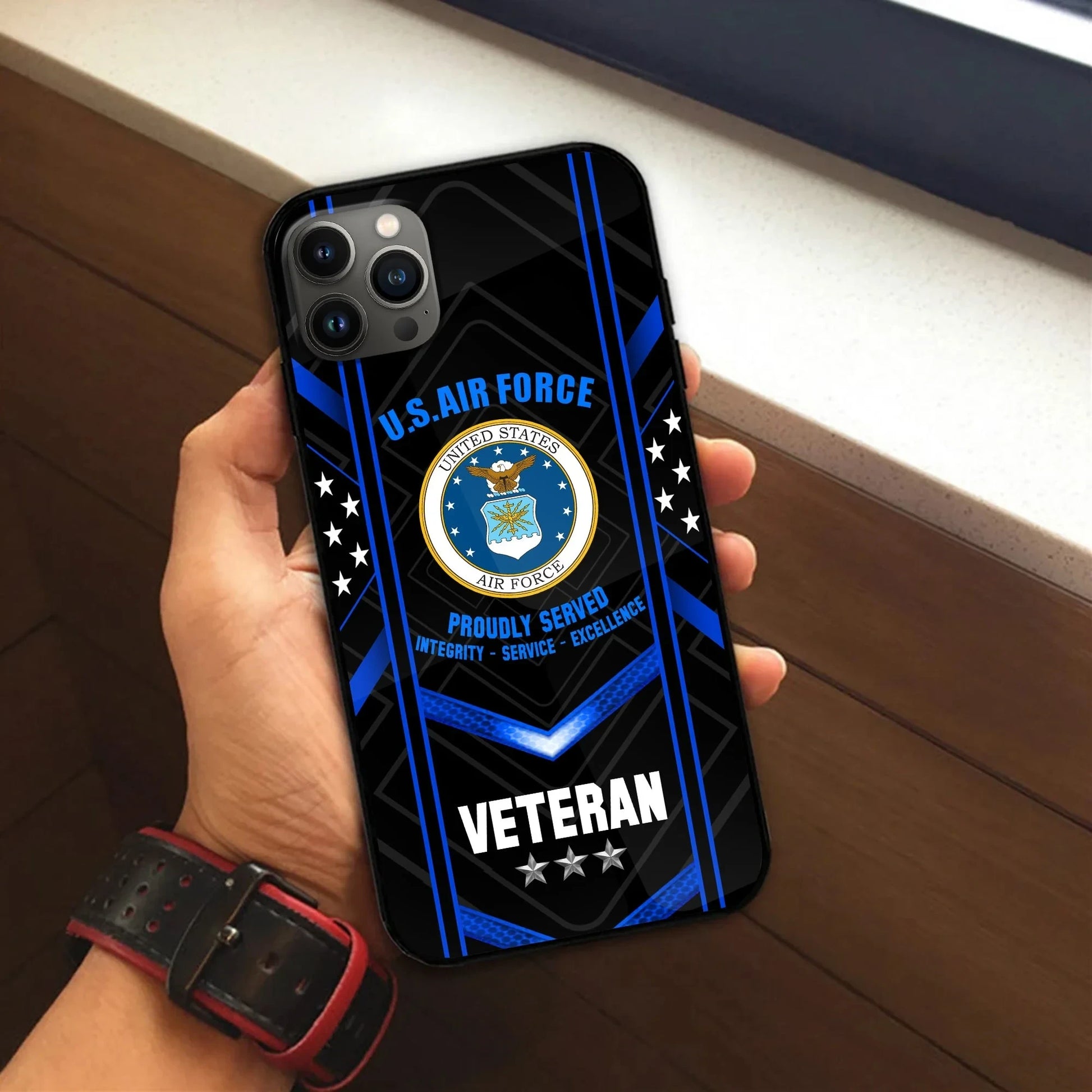 Unique U.S. Veteran Phone Case PVC010701