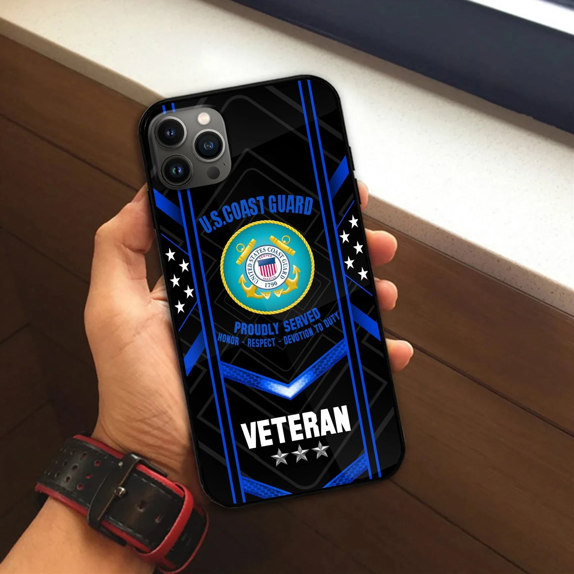 Unique U.S. Veteran Phone Case PVC010701