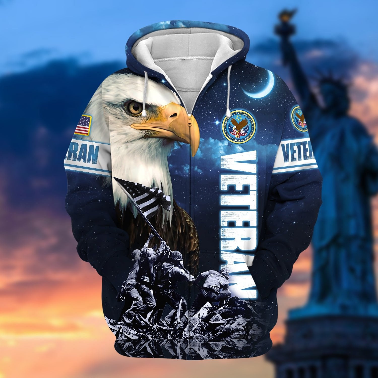 Unique Freedom Honor Protect US Veteran NPVC311003