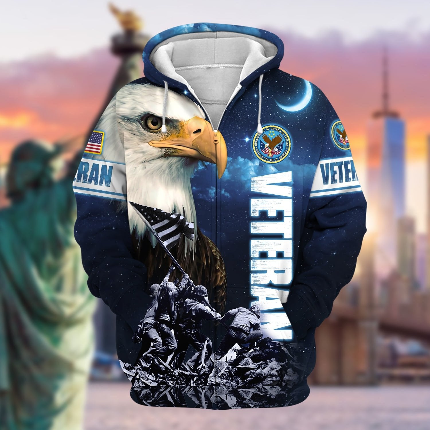 Unique Freedom Honor Protect US Veteran NPVC311003