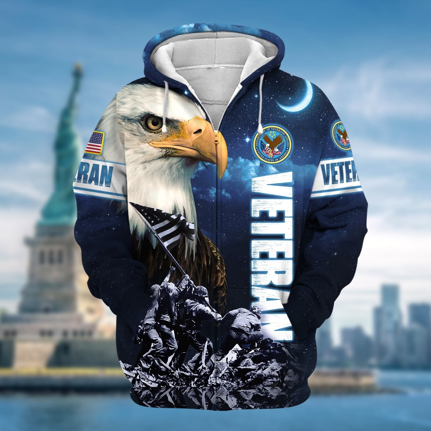 Unique Freedom Honor Protect US Veteran NPVC311003