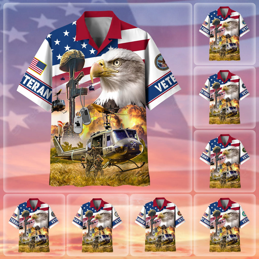 Unique Proudly Served US Veteran Hawaii Shirt APVC130703