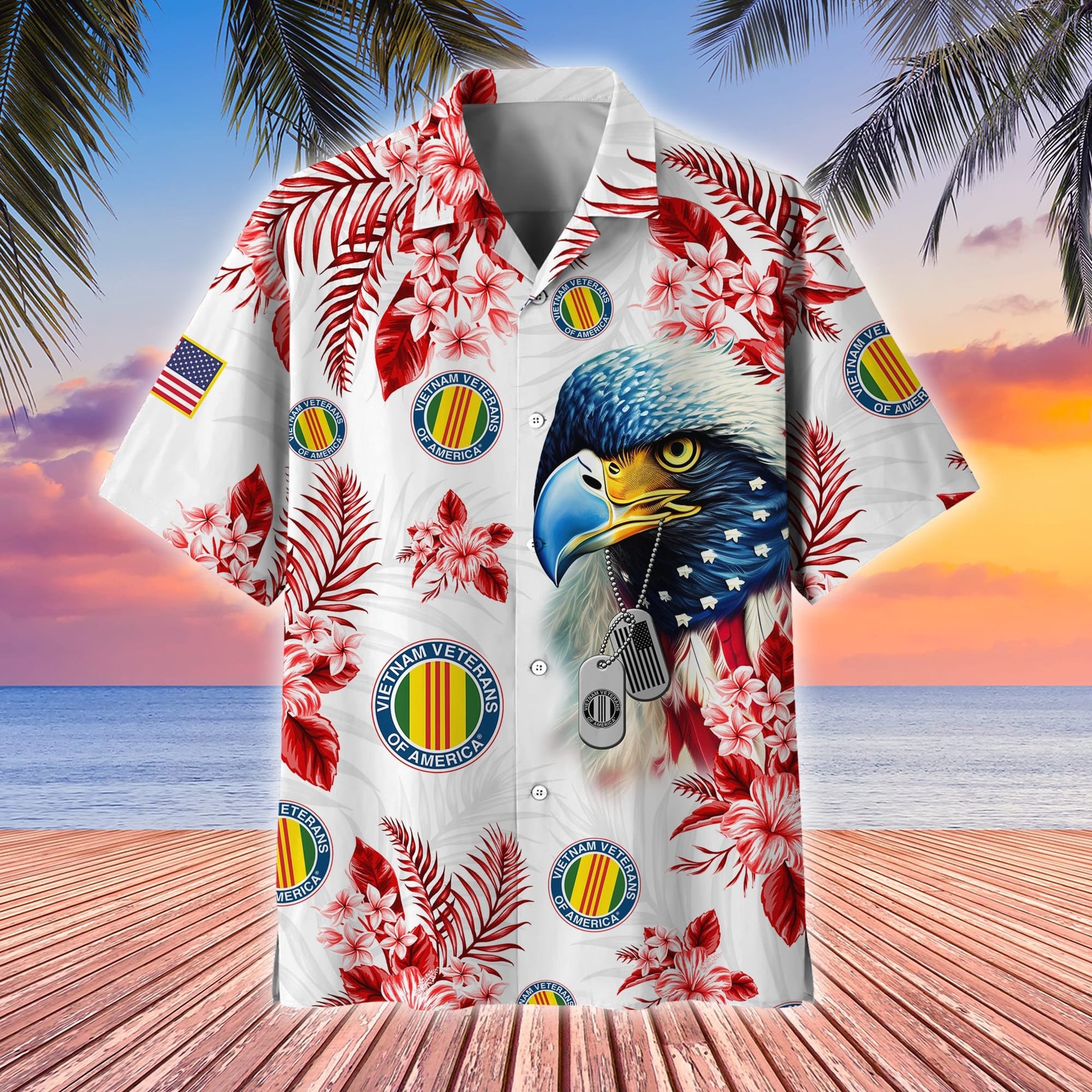 Unique Proudly Served US Veterans Hawaii Shirt NPVC010601