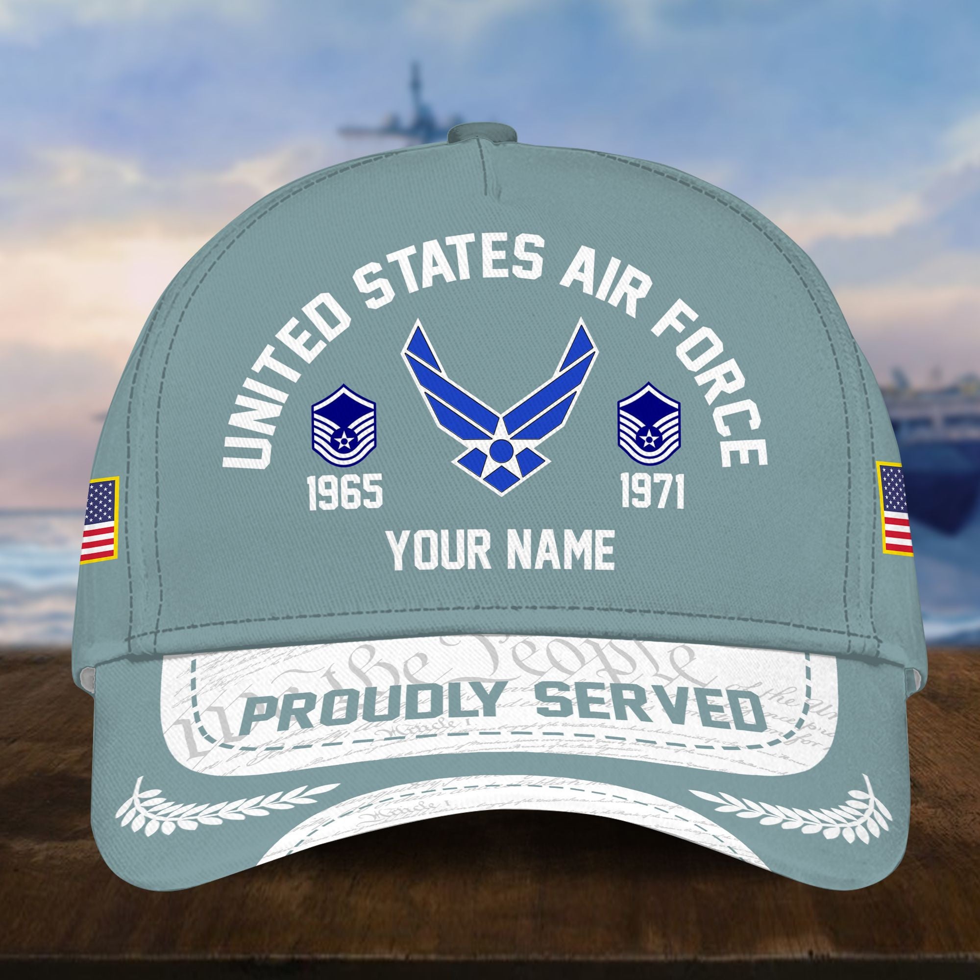 USAF Custom Hat - Military Air Force Honor Cap VPVC001404