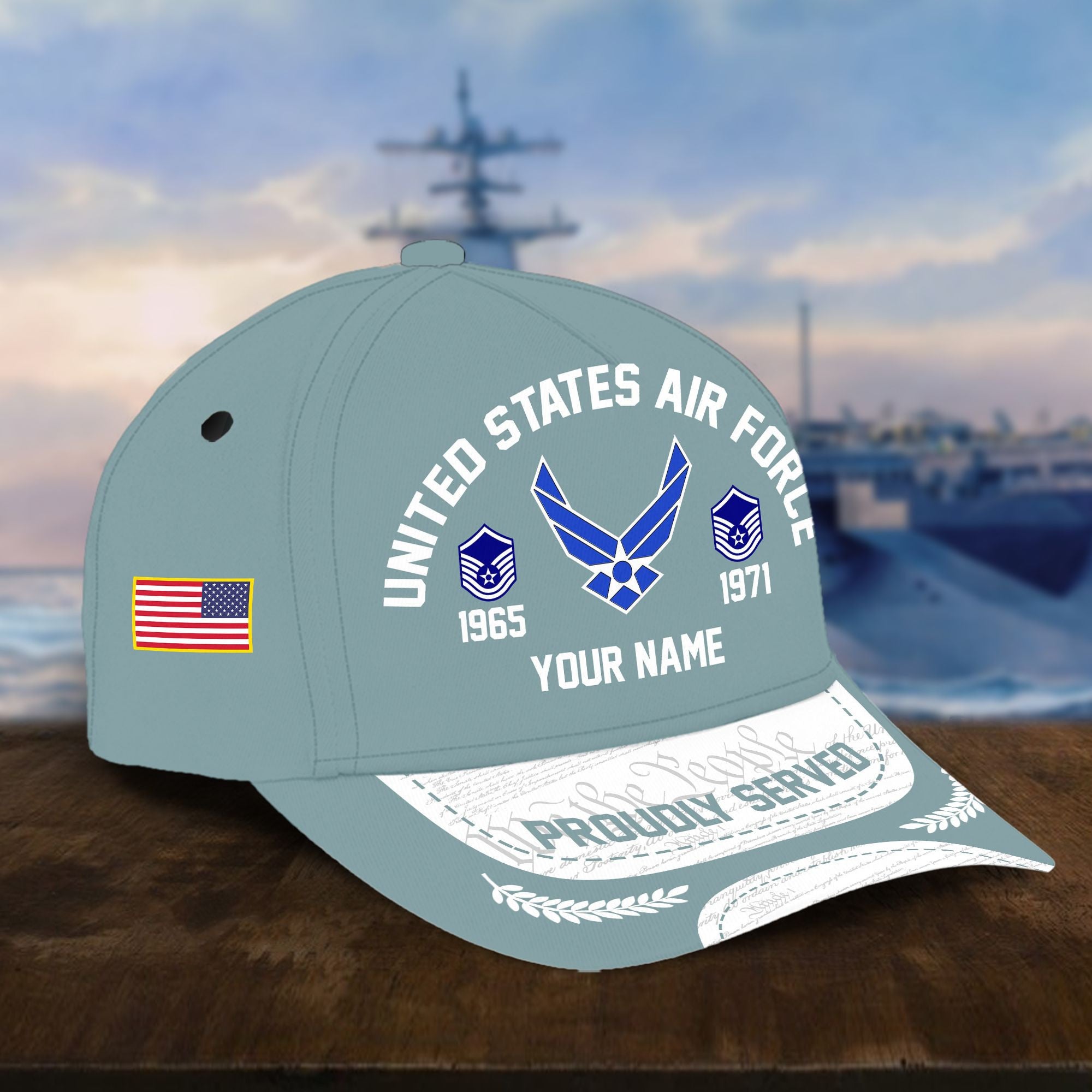 USAF Custom Hat - Military Air Force Honor Cap VPVC001404