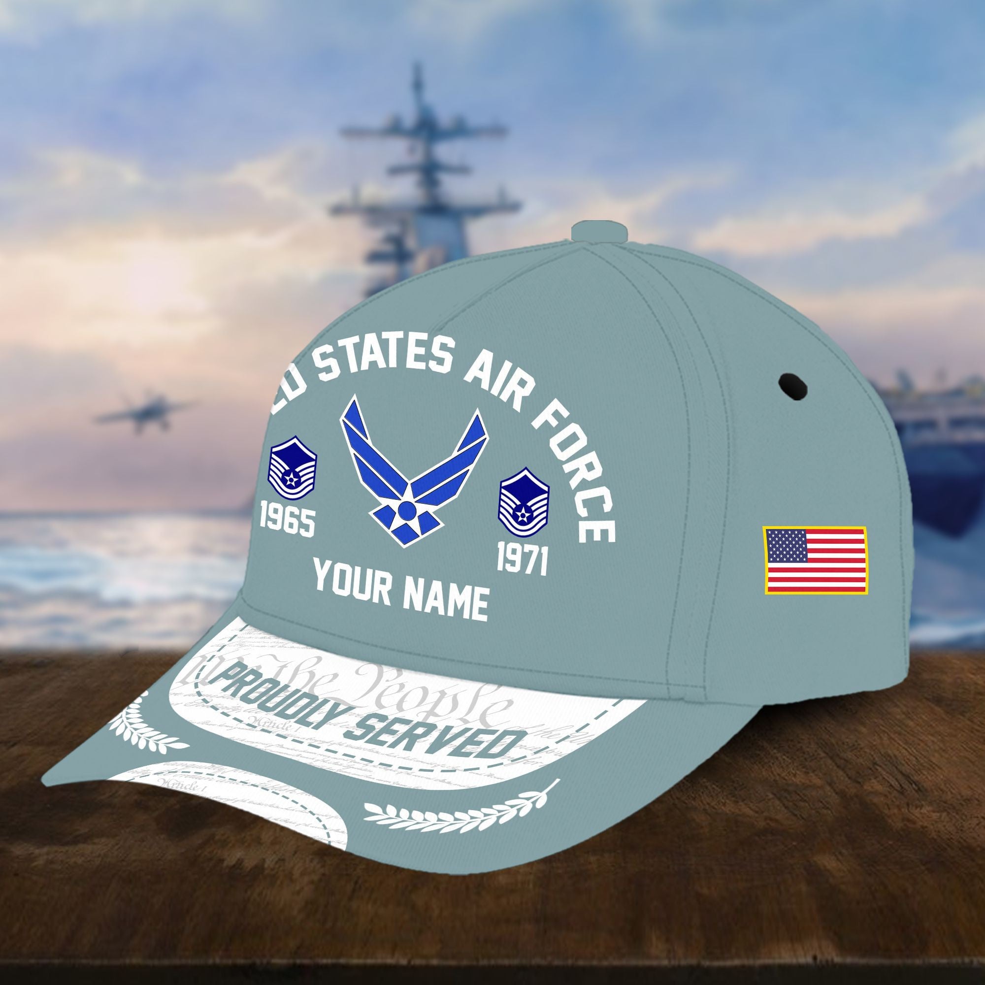 USAF Custom Hat - Military Air Force Honor Cap VPVC001404