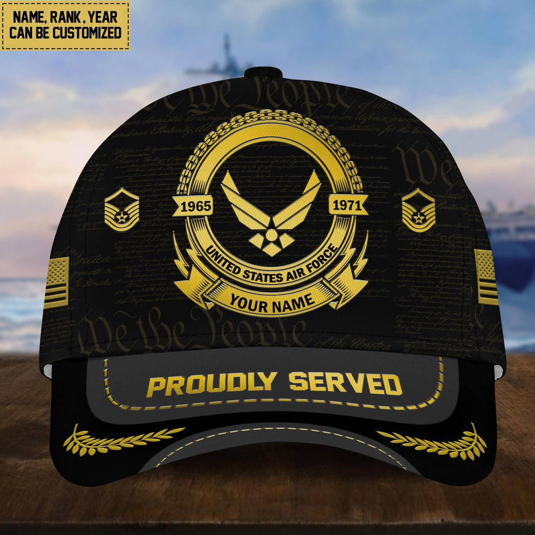 USAF Veteran Hat - Military Honor Air Force Cap VPVC001704