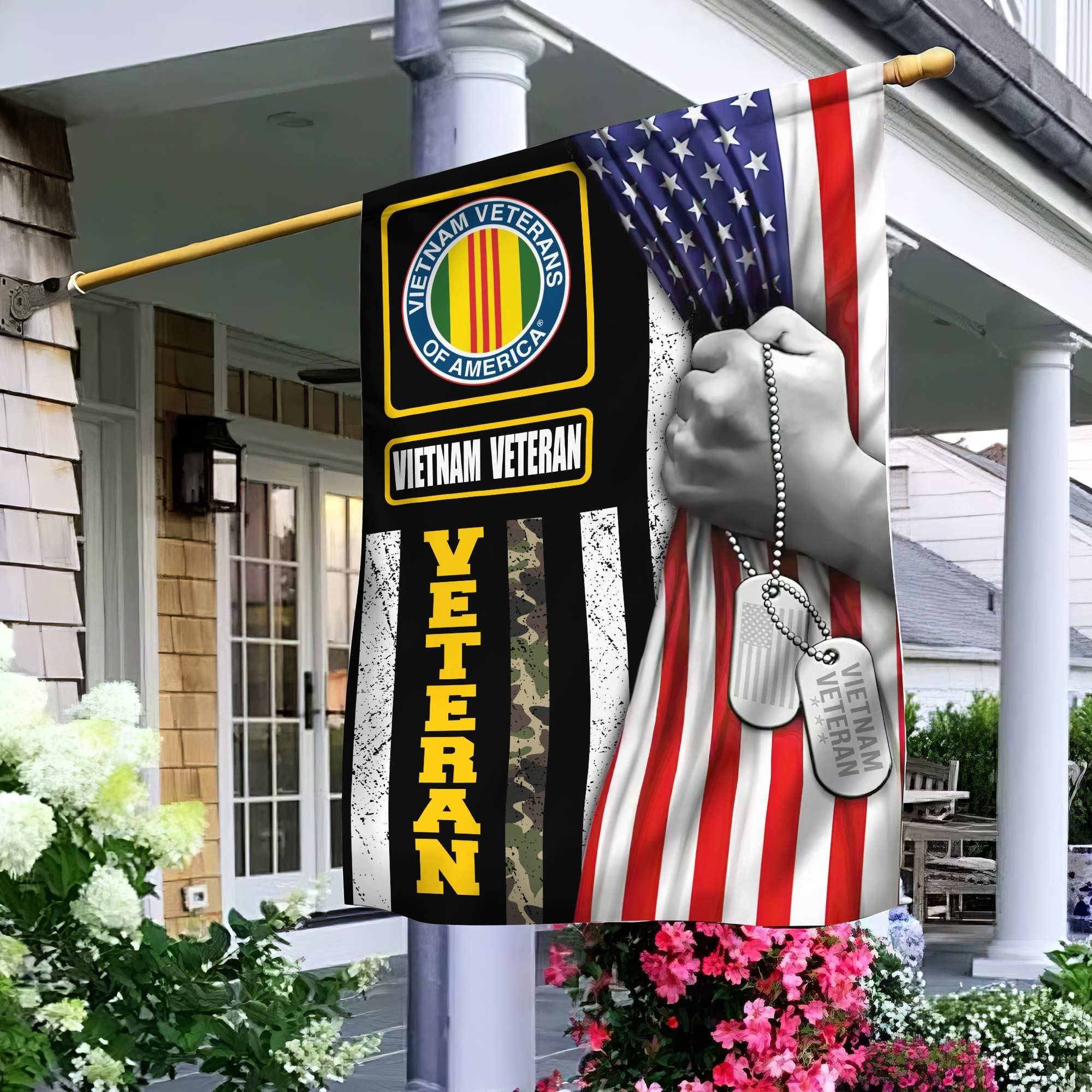 Vietnam Veteran Garden Flag – House Flag VPVC100306