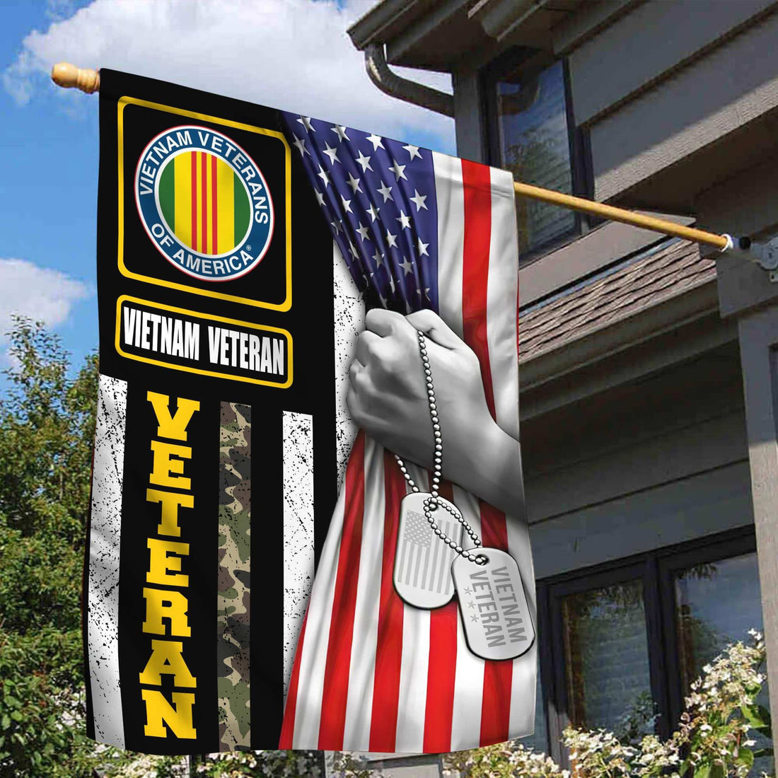 Vietnam Veteran Garden Flag – House Flag VPVC100306