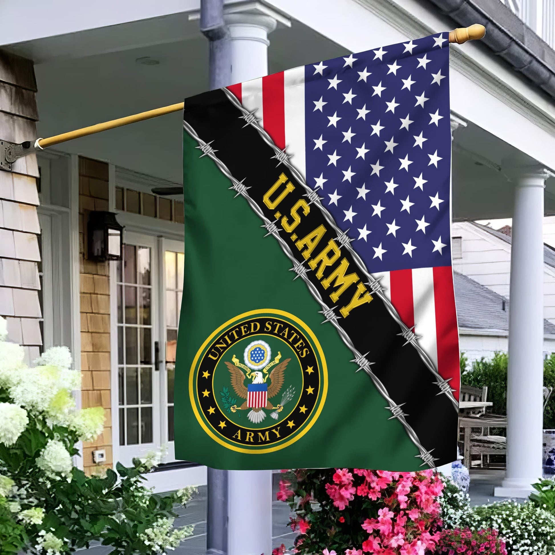 US Army Garden Flag - House Flag, Gift For Veterans Day, Father's Day, Memorial Day VPVC100501