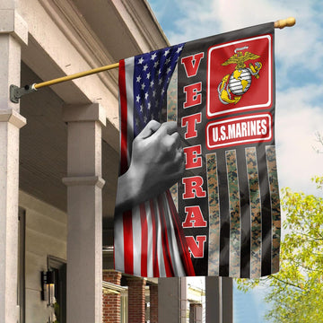 US Marines Garden Flag - House Flag, Gift For Veterans Day, Father's Day, Memorial Day VPVC100603