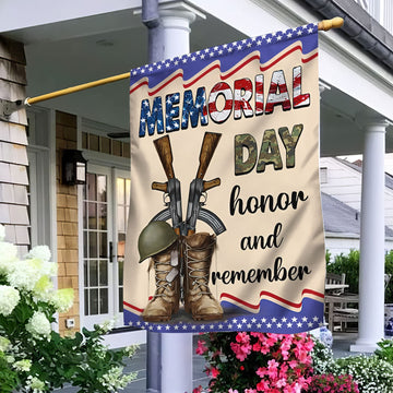 US Veteran Garden Flag - House Flag, Memorial Day Honor And Remember VPVC101201