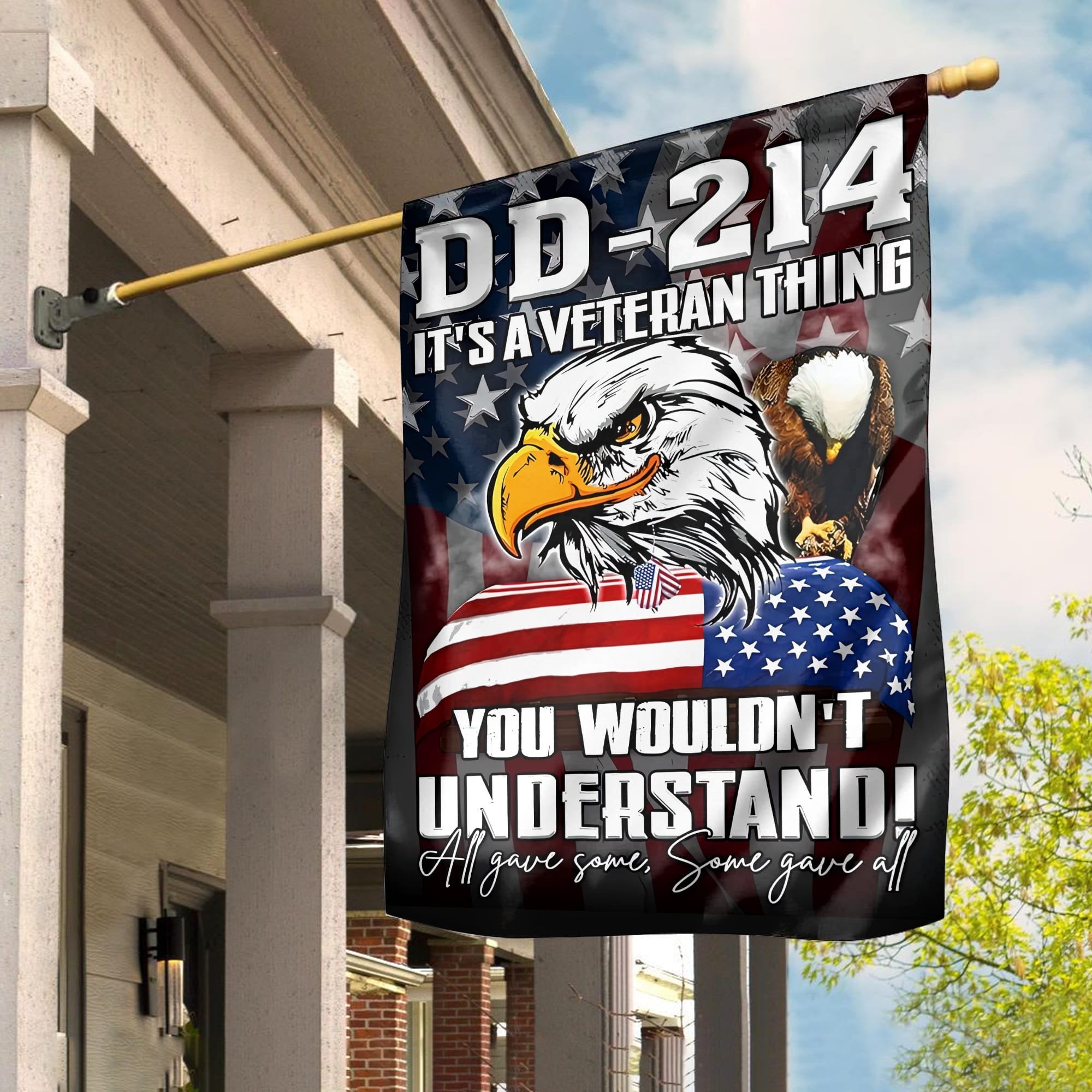 US Veteran Garden Flag - House Flag DD - 214 It Is A Veteran Thing VPVC101601