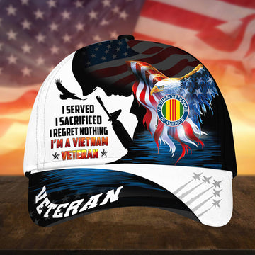Vietnam Veteran Cap, Gifts for Vietnam Veteran, Hat Gifts for Dad, for Husband VPVC002806