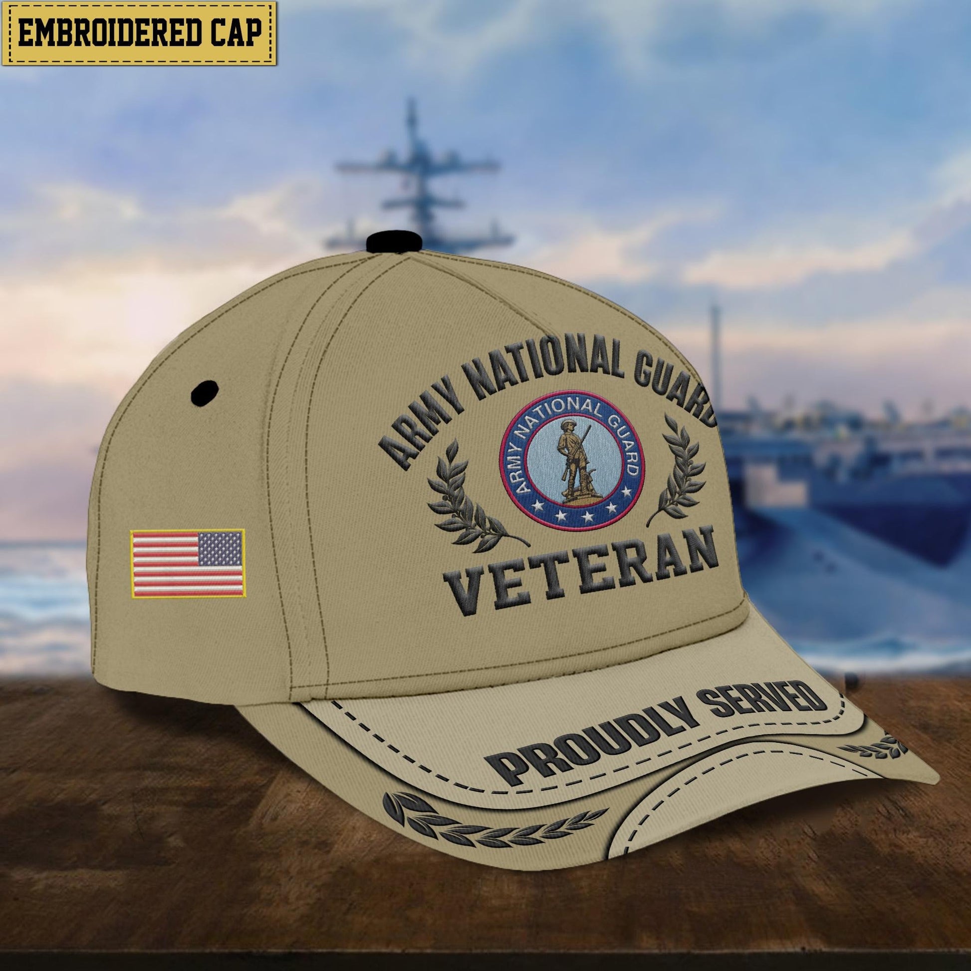 Premium US Veterans Embroidered Cap, Hat Gift For Dad, For Husband Veteran APVC260601
