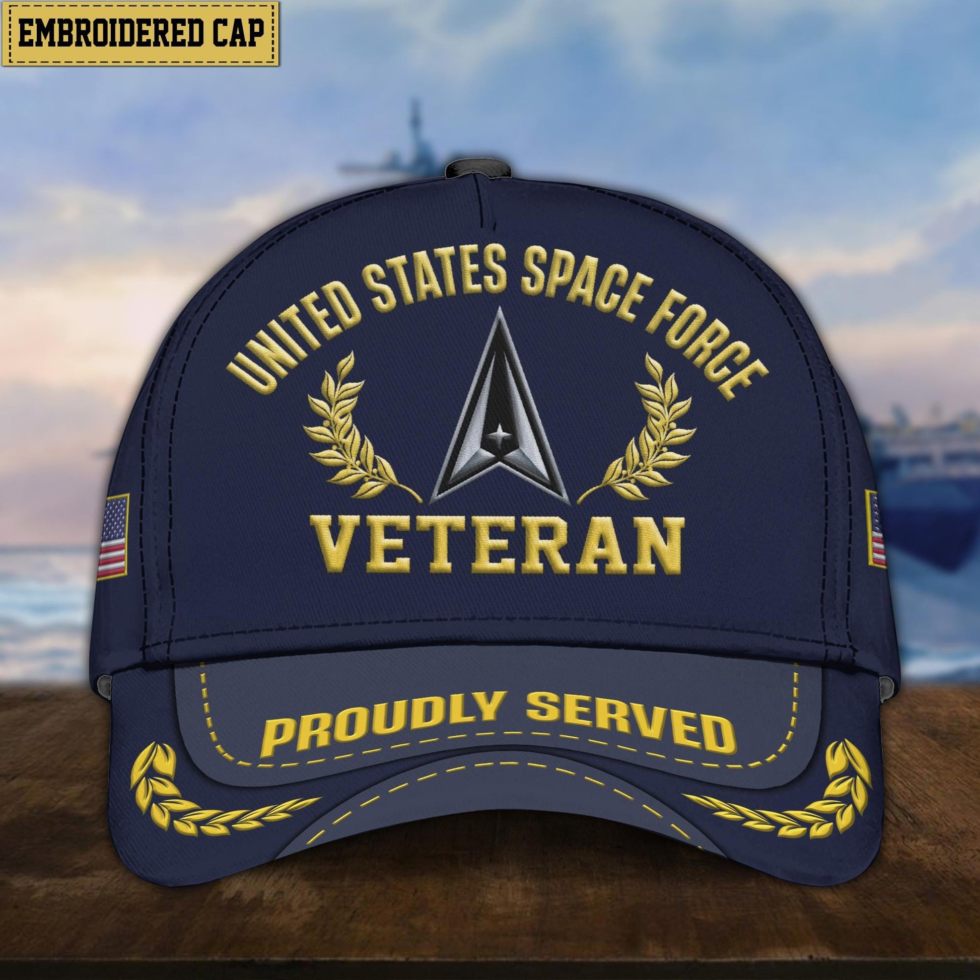 Premium US Veterans Embroidered Cap, Hat Gift For Dad, For Husband Veteran APVC260601