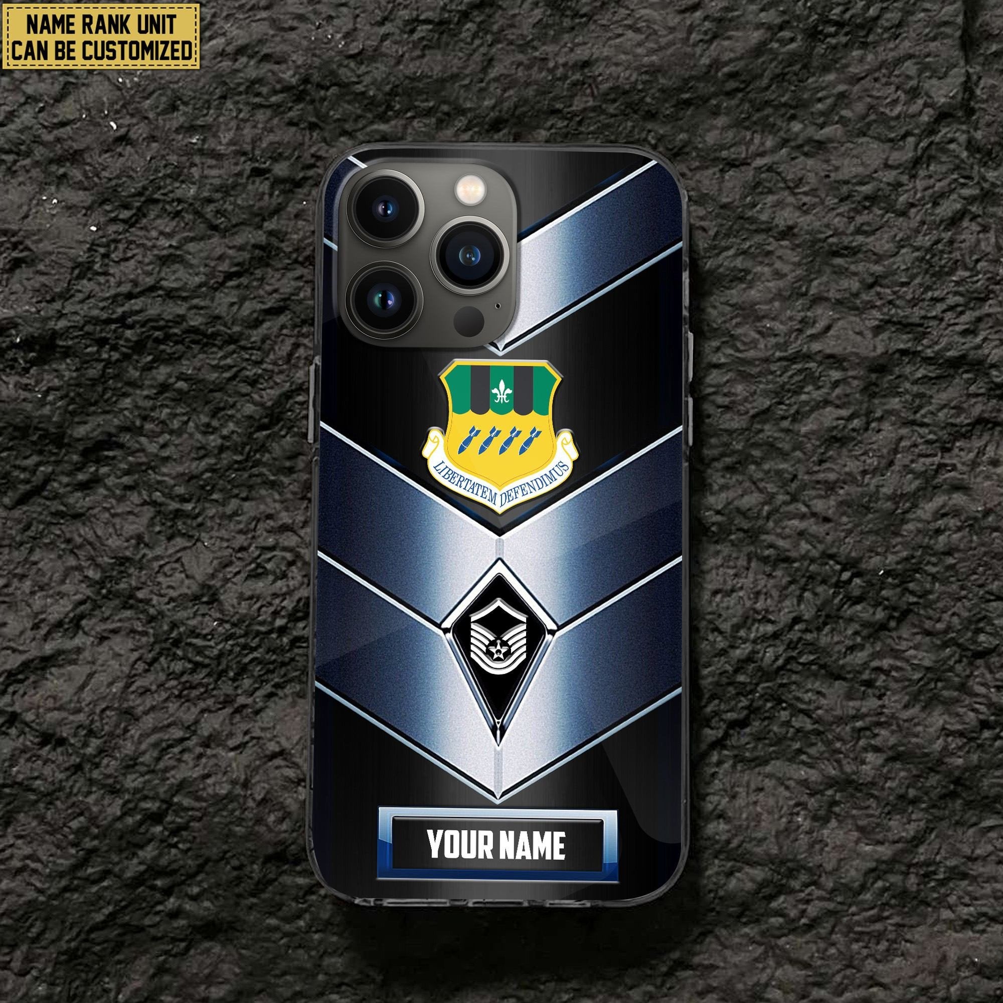 USAF Phone Case, Gifts For US Air Force Veteran, Gifts For Veterans Day, Father's Day VPVC500104