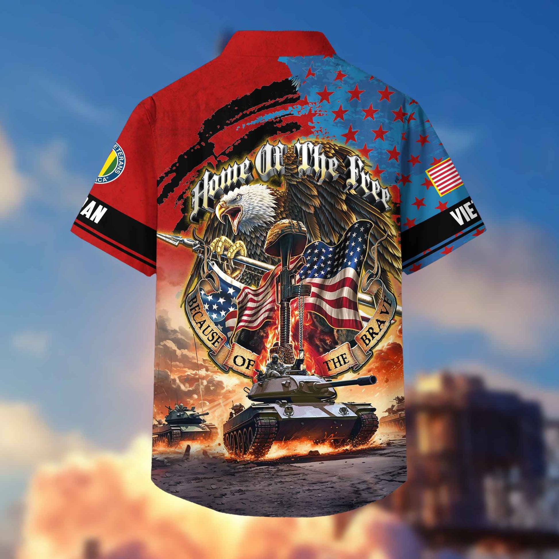 Vietnam Veteran Hawaiian Shirt With Pocket, Gifts For Dad, For Husband, Gifts For Vietnam Veteran VPVC402906