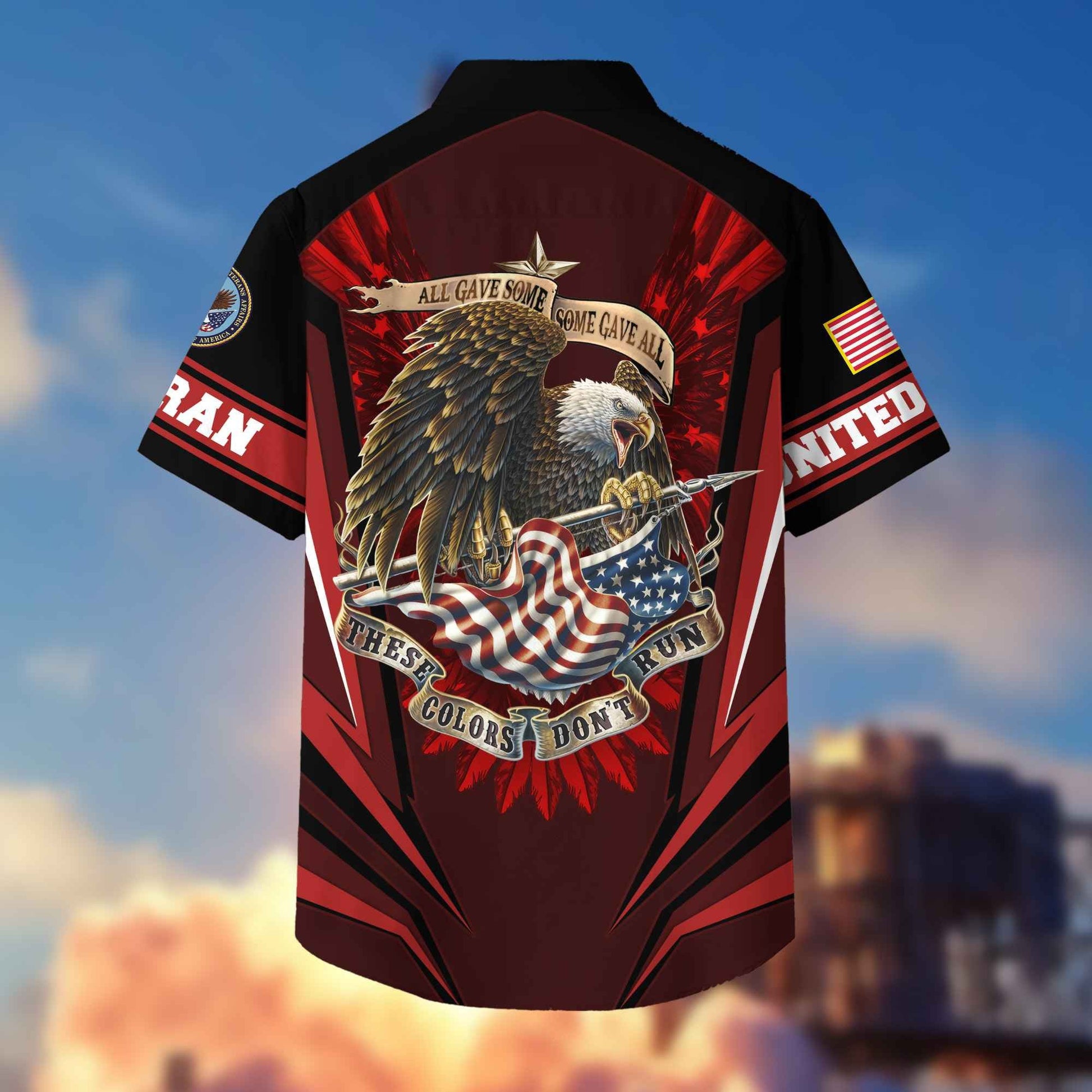 US Veteran Hawaiian Shirt With Pocket Gifts For US Veteran, Gifts For Veterans Day, Father's Day VPVC403007