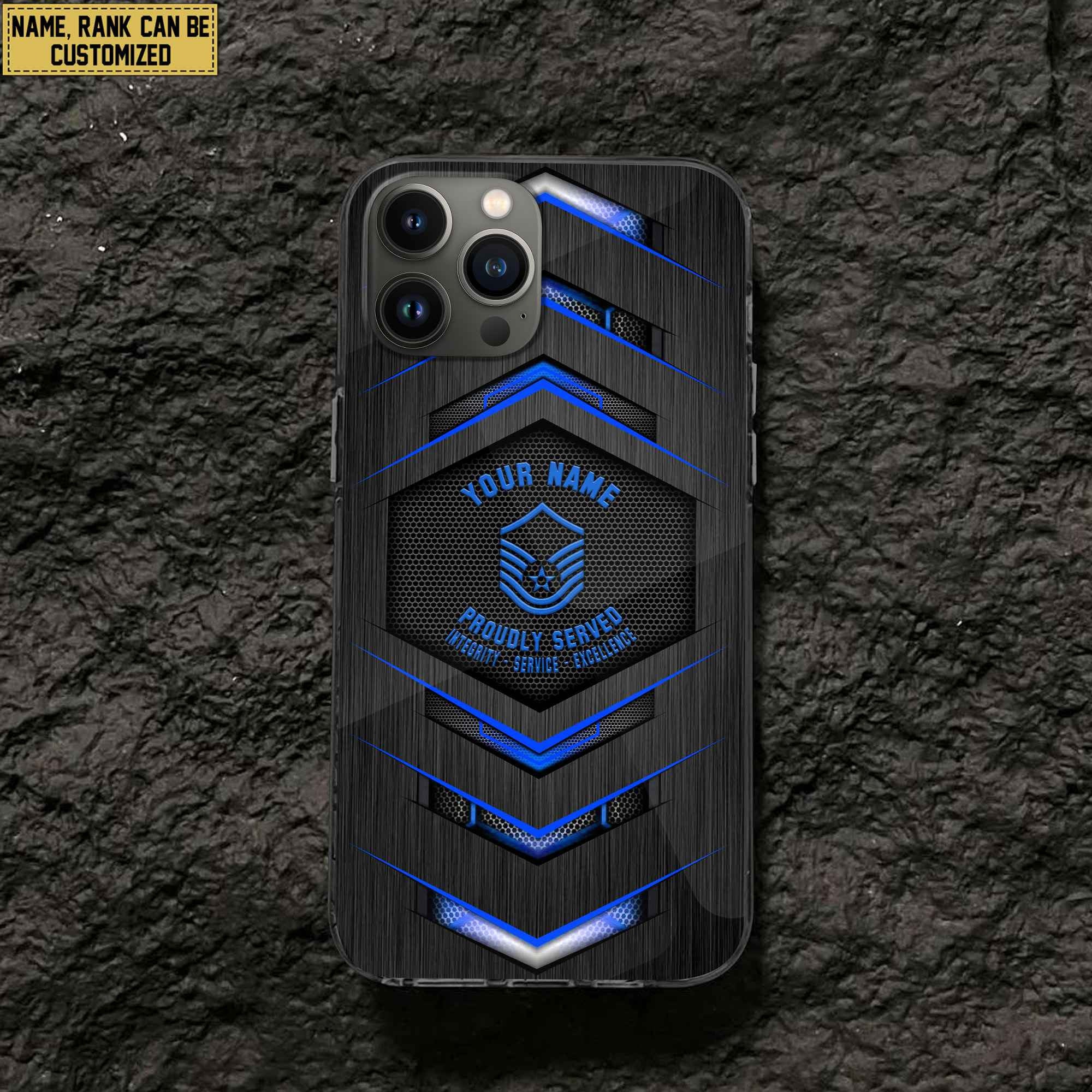 USAF Phone Case, Gifts For US Air Force Veteran, Gifts For Veterans Day, Father's Day VPVC501004