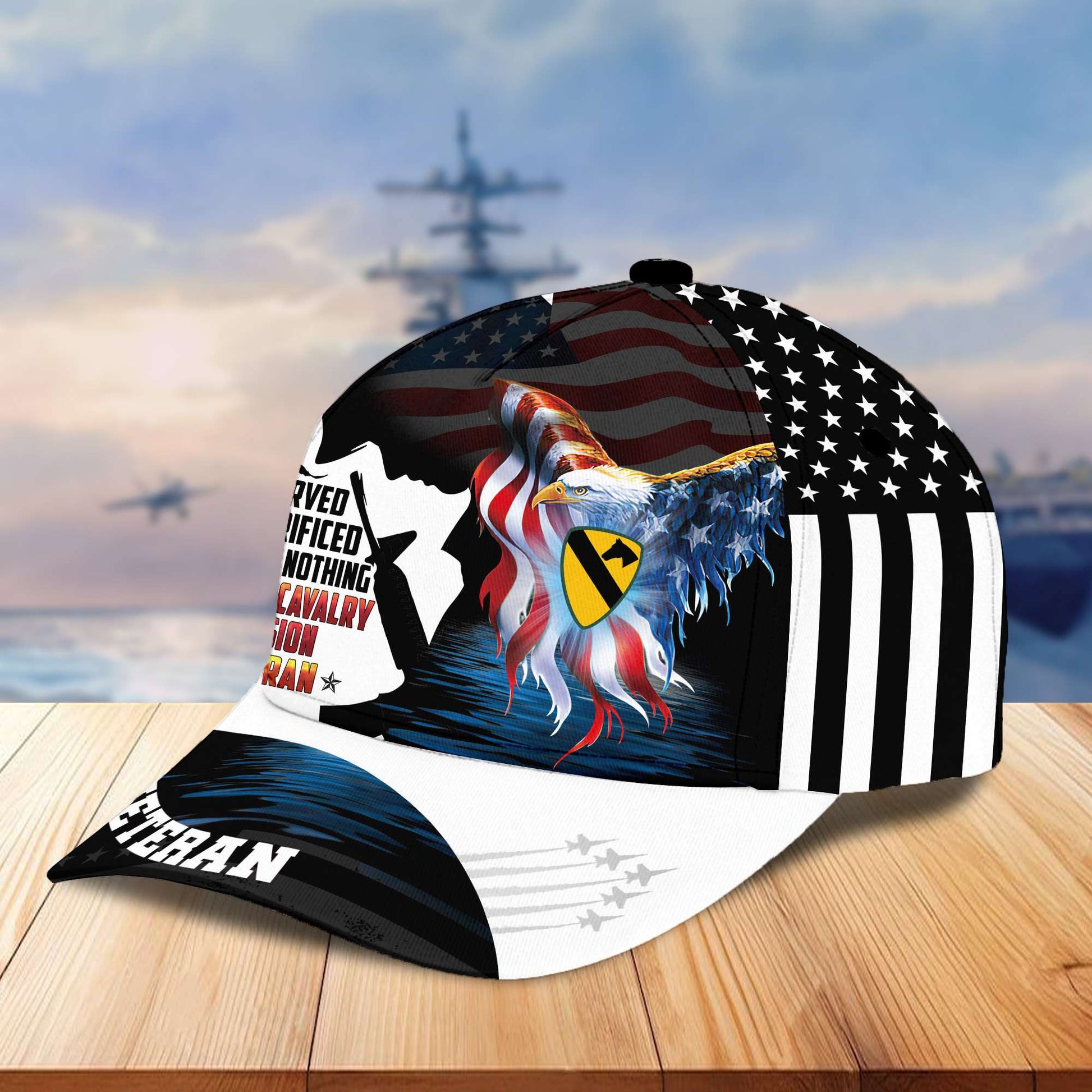 Premium 1st Cavalry Division Cap, Gifts for Dad, Gifts for Husband VPVC003001