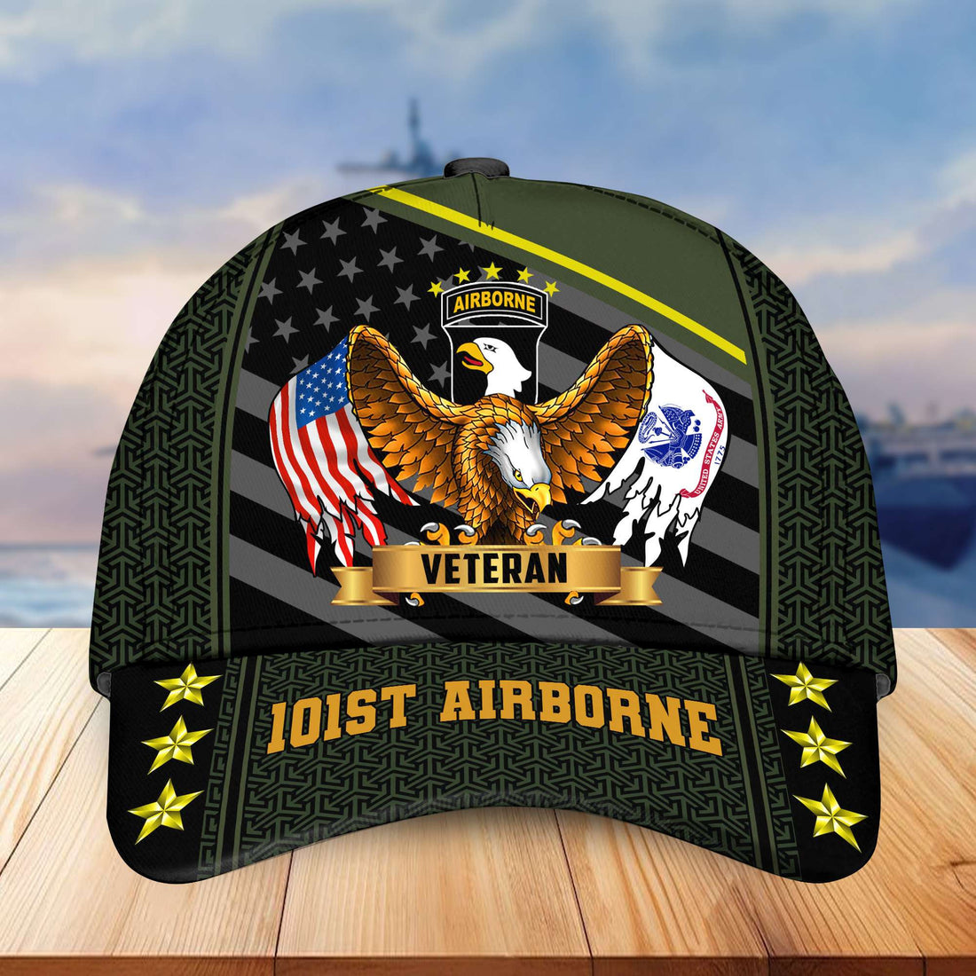 Premium 101st Airborne Division Cap, Gifts for US Veteran VPVC003103
