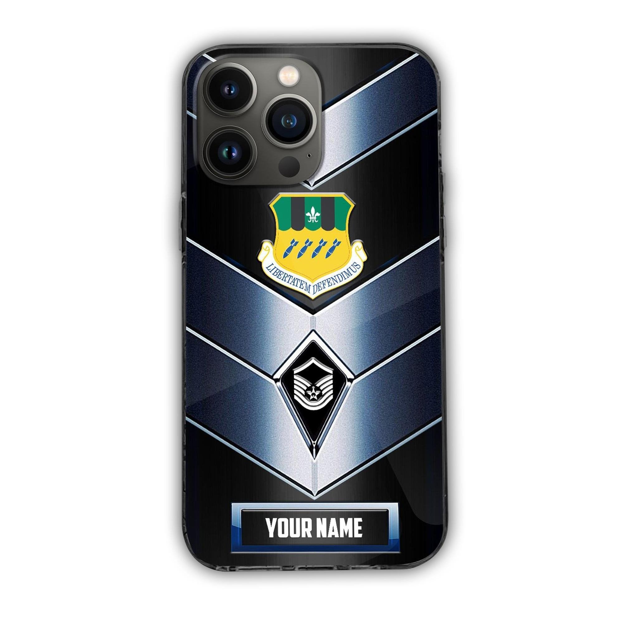 USAF Phone Case, Gifts For US Air Force Veteran, Gifts For Veterans Day, Father's Day VPVC500104