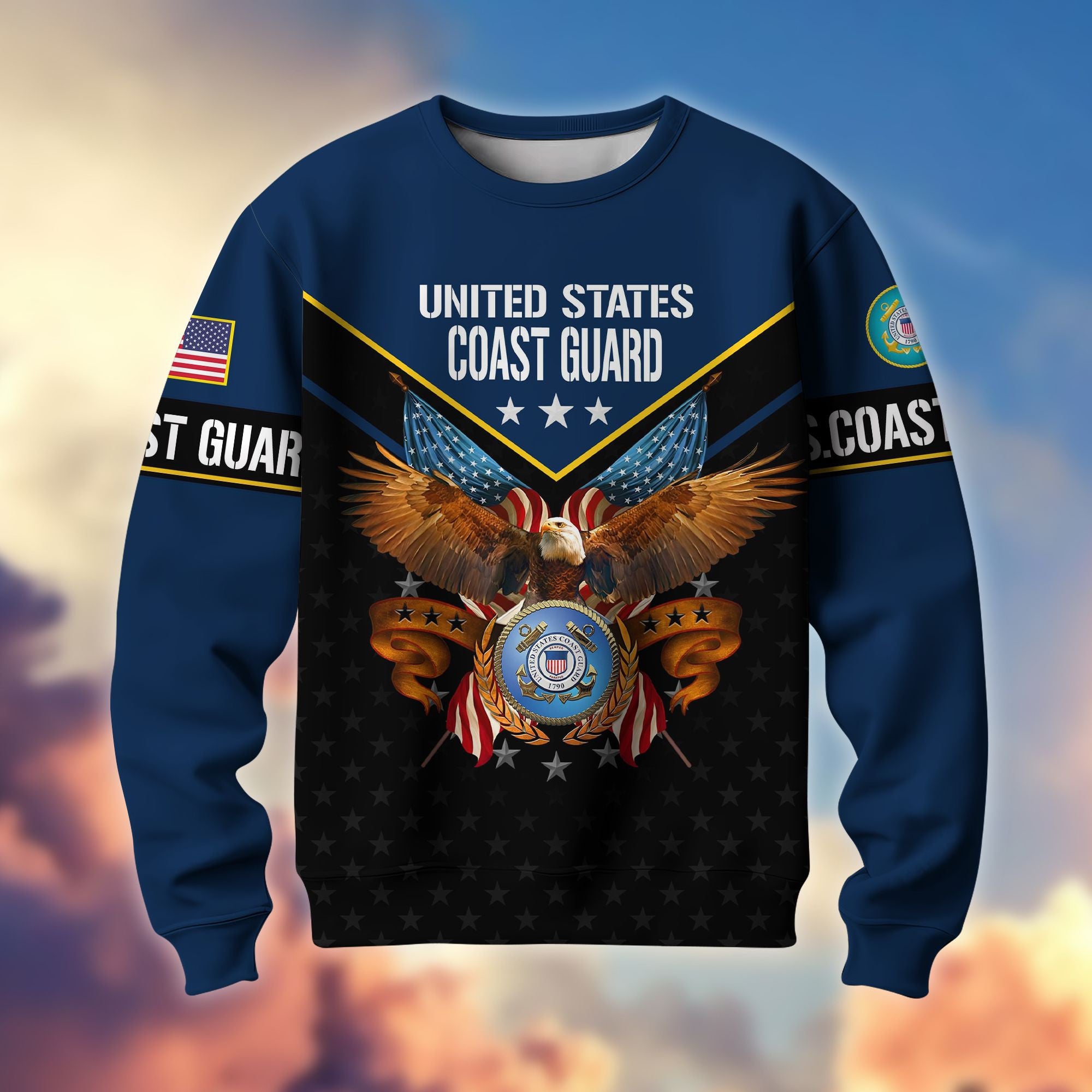 Premium US Military Sweatshirt BPVC180910, Gifts For US Military