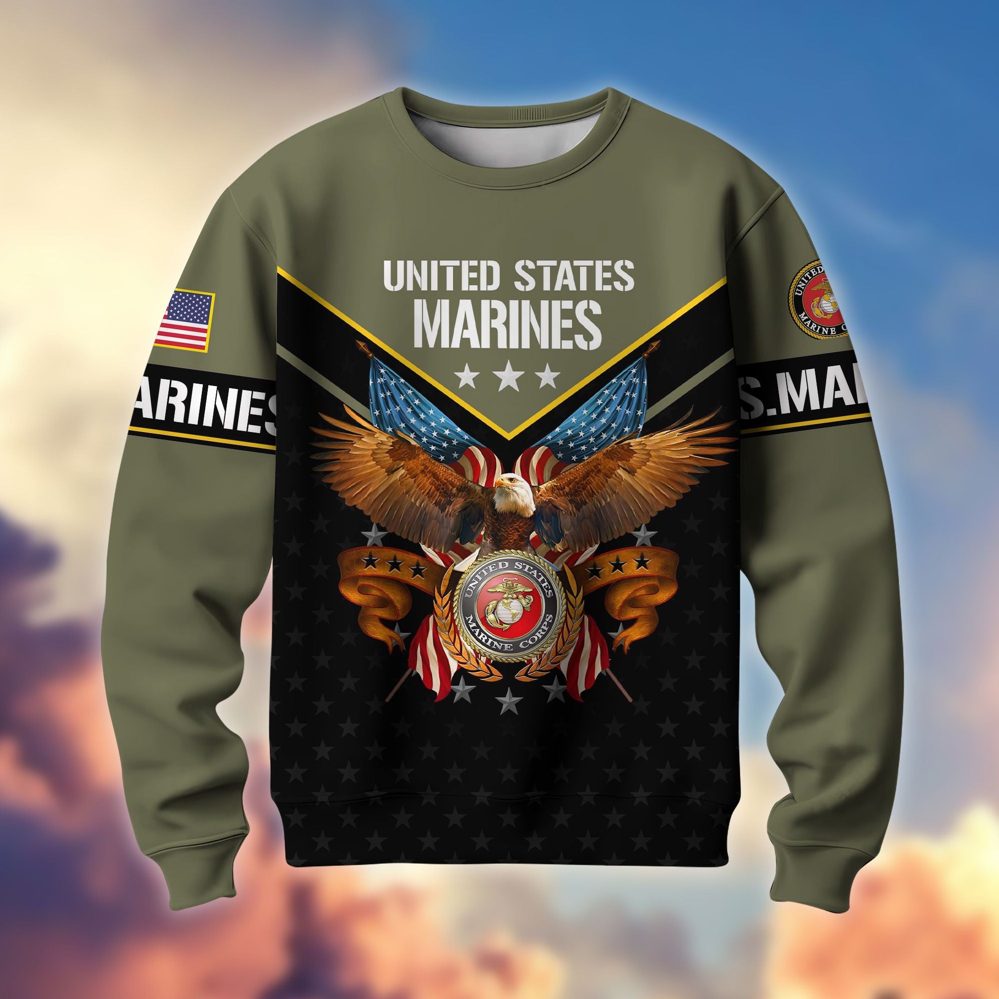 Premium US Military Sweatshirt BPVC180910, Gifts For US Military