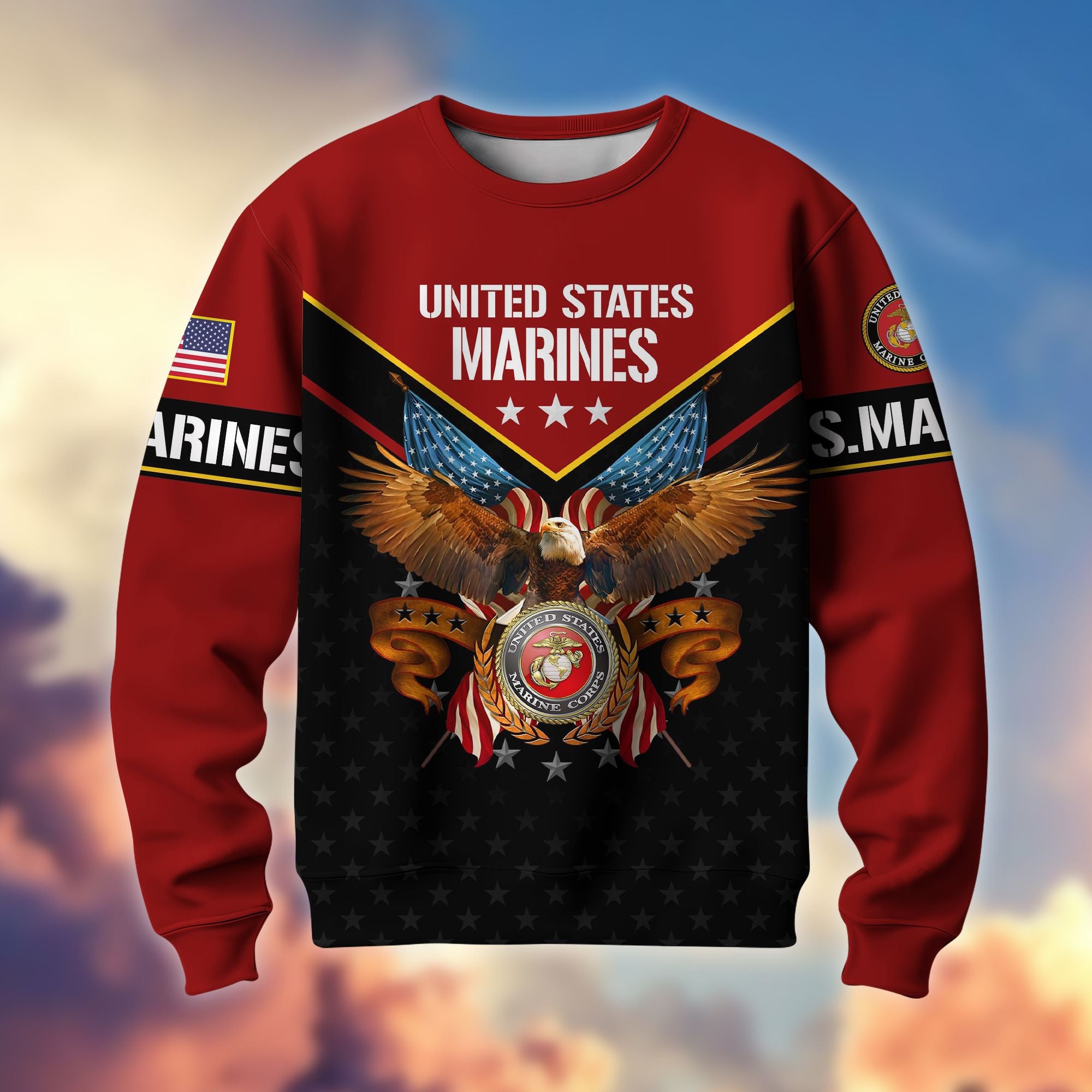 Premium US Military Sweatshirt BPVC180910, Gifts For US Military