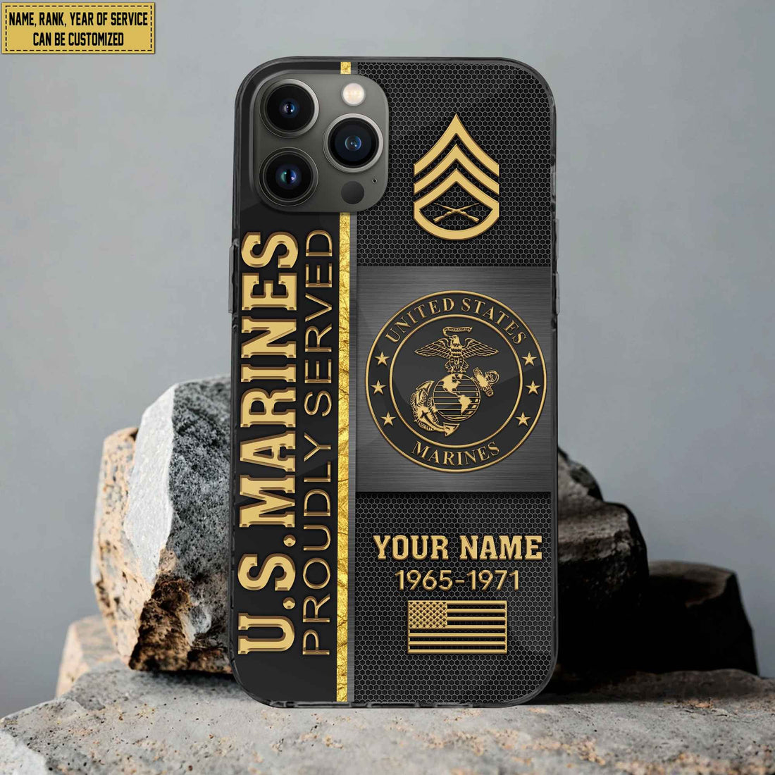 USMC Phone Case, Gifts For Marine Veteran, Gifts For Veterans Day, Father's Day VPVC501103